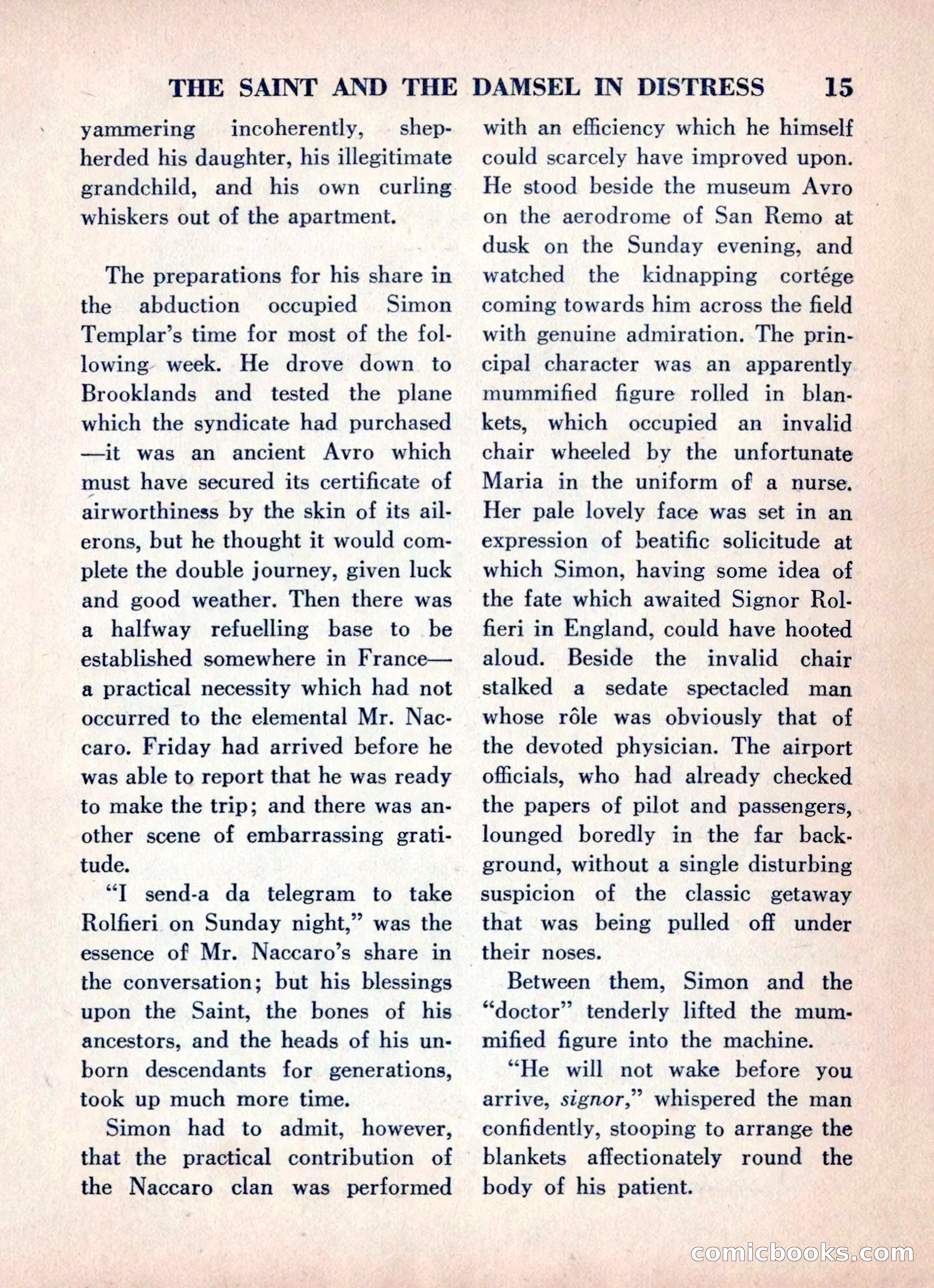 The Saint Mystery Magazine, June 1960 — page 17 of 132