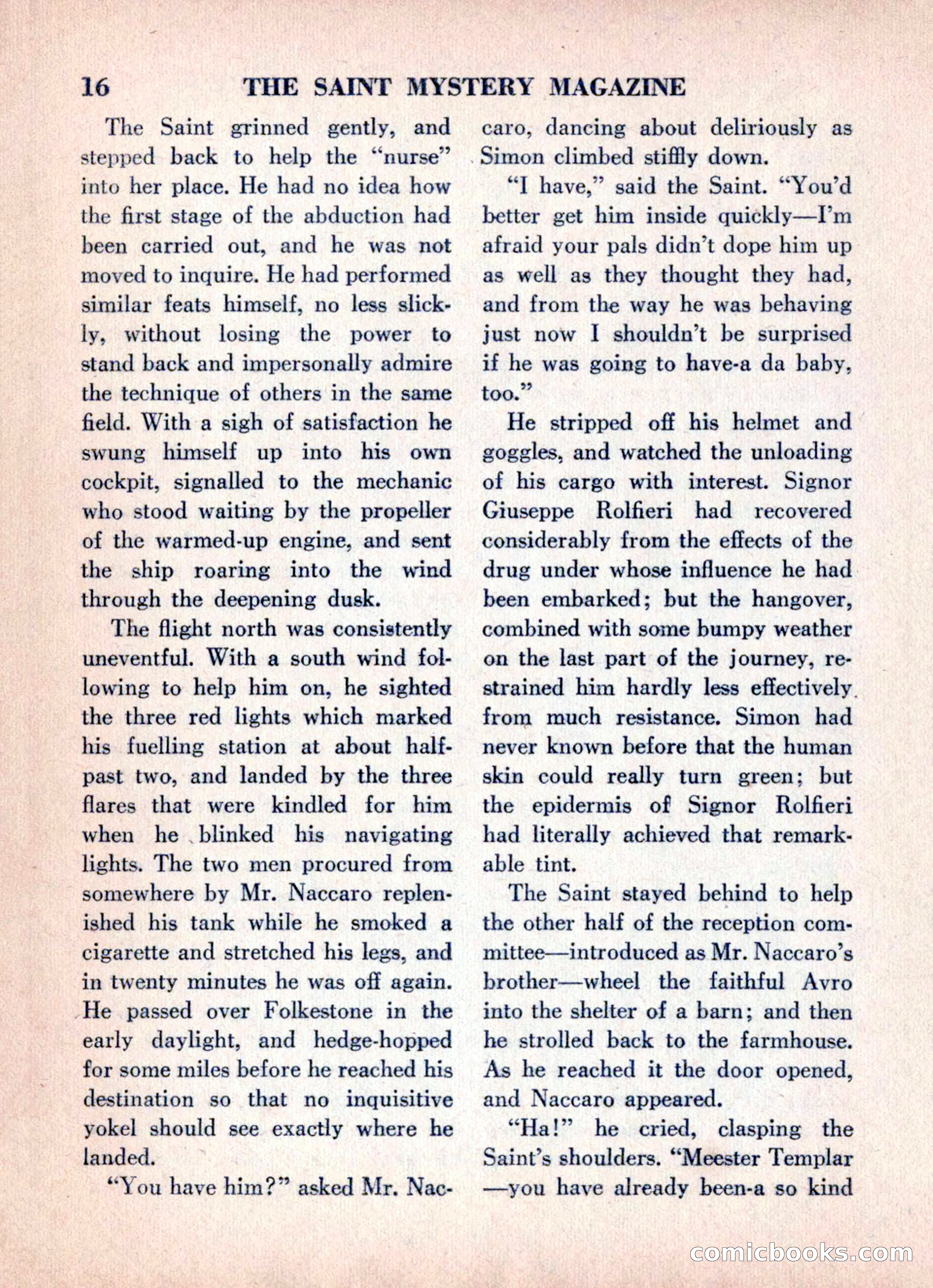The Saint Mystery Magazine, June 1960 — page 18 of 132