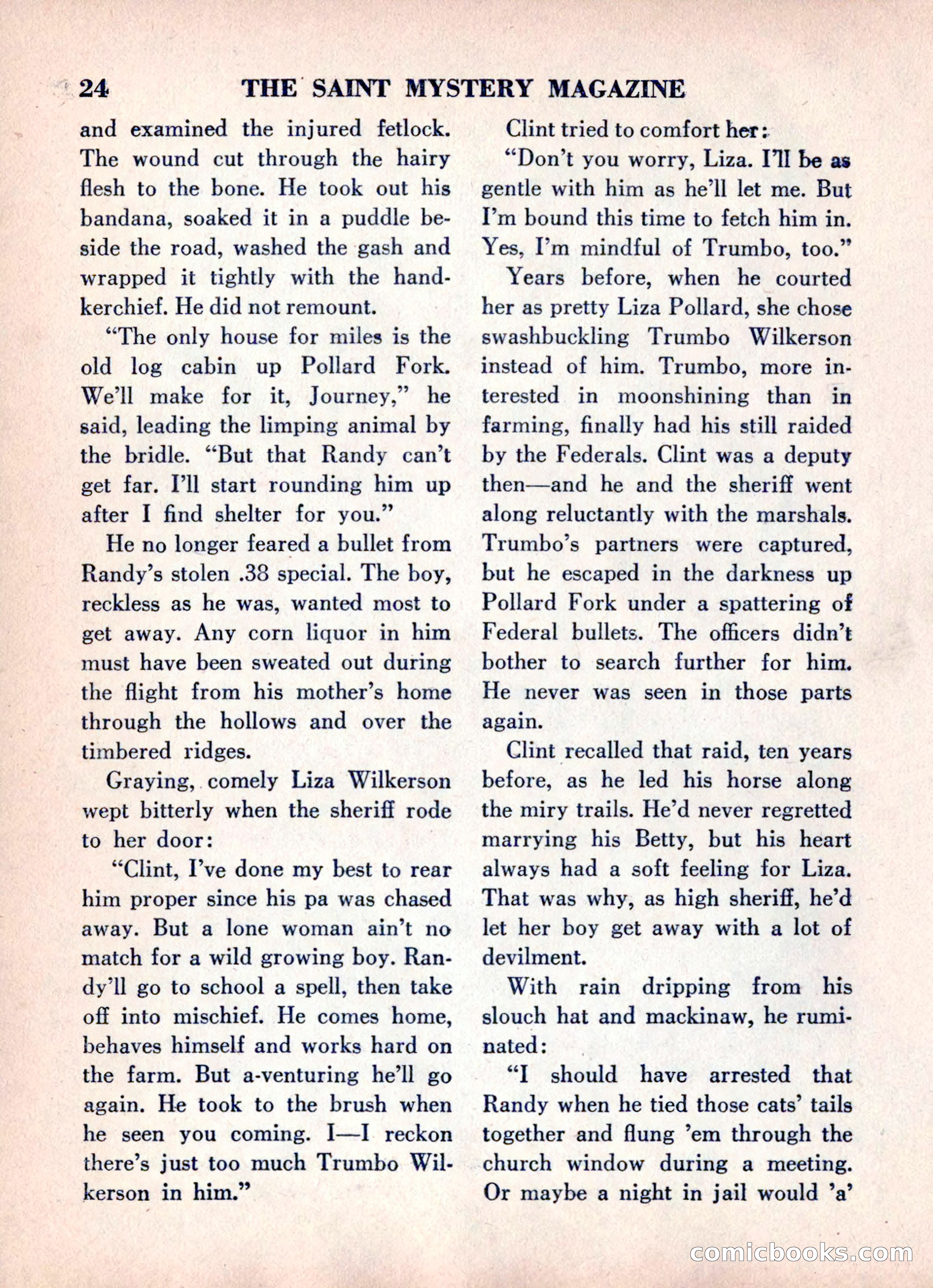 The Saint Mystery Magazine, June 1960 — page 26 of 132