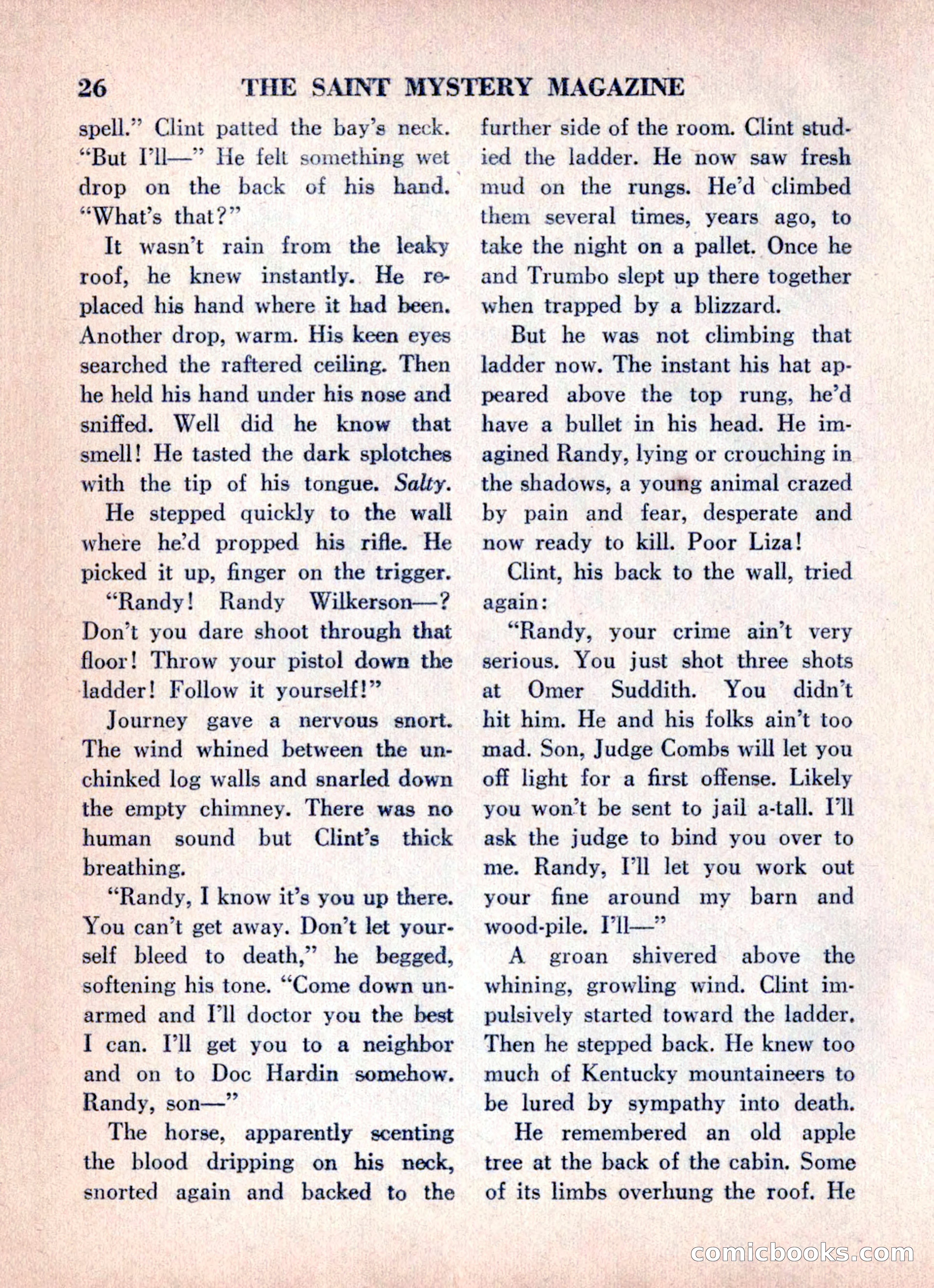 The Saint Mystery Magazine, June 1960 — page 28 of 132