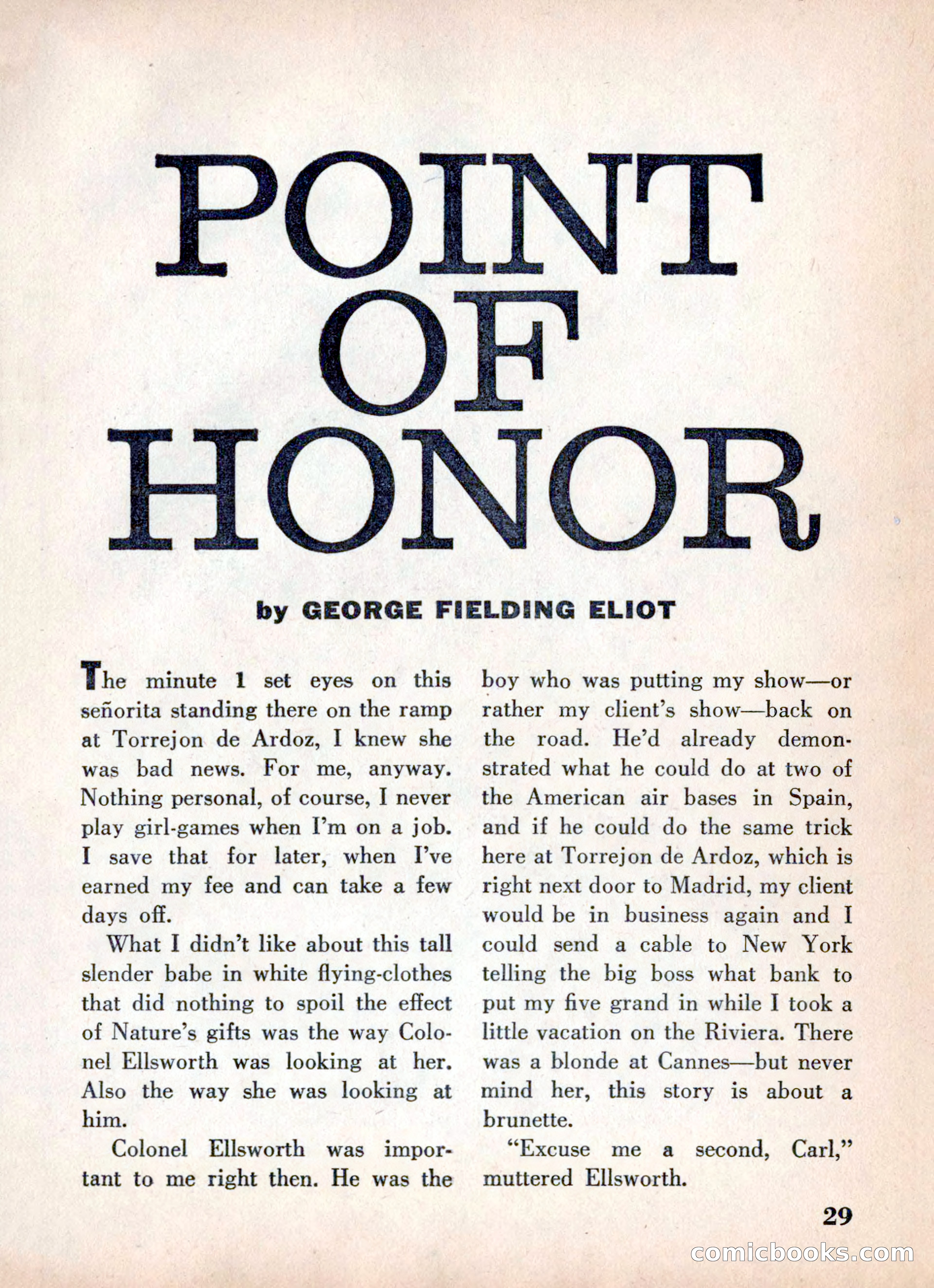 The Saint Mystery Magazine, June 1960 — page 31 of 132