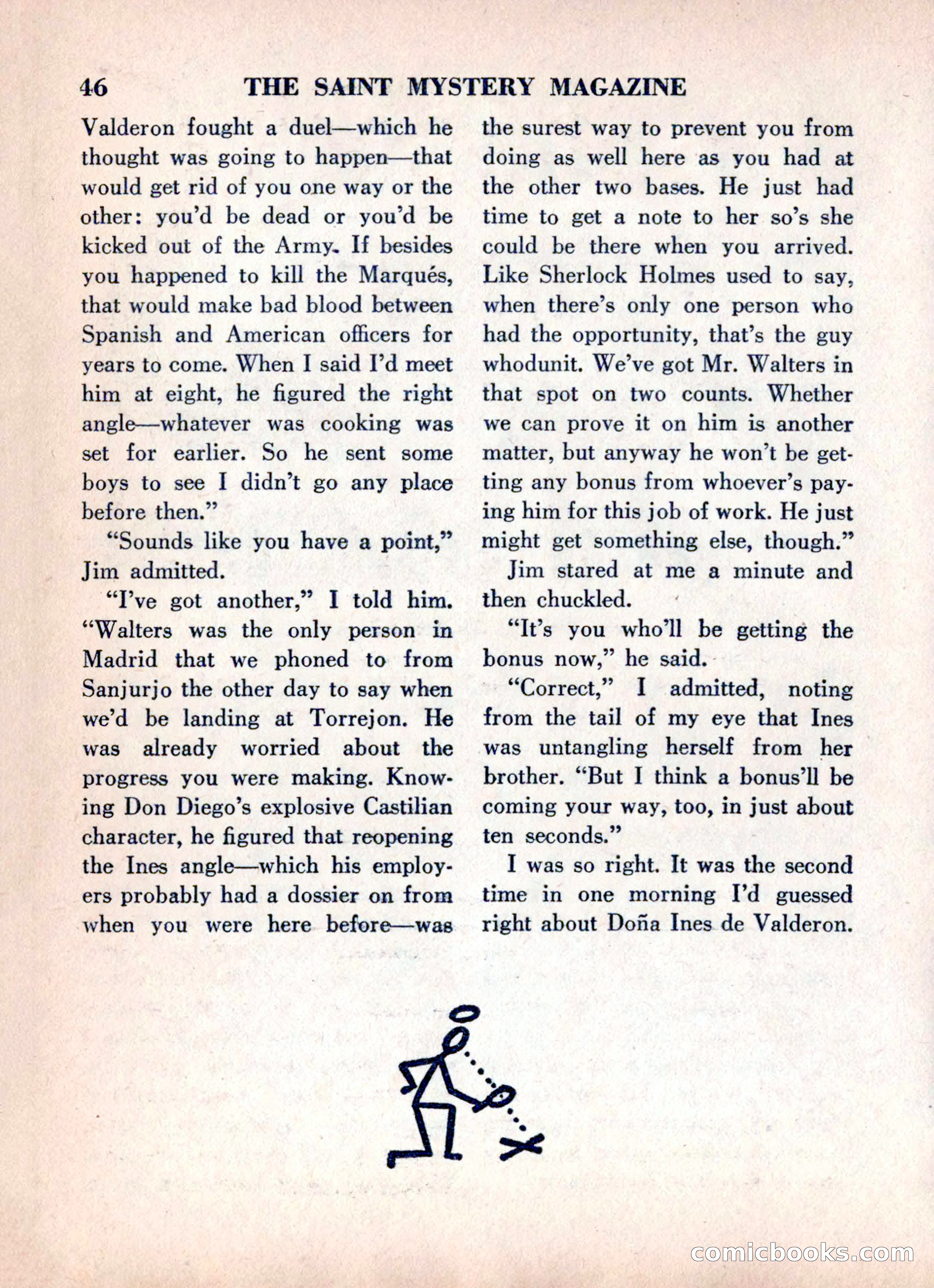 The Saint Mystery Magazine, June 1960 — page 48 of 132