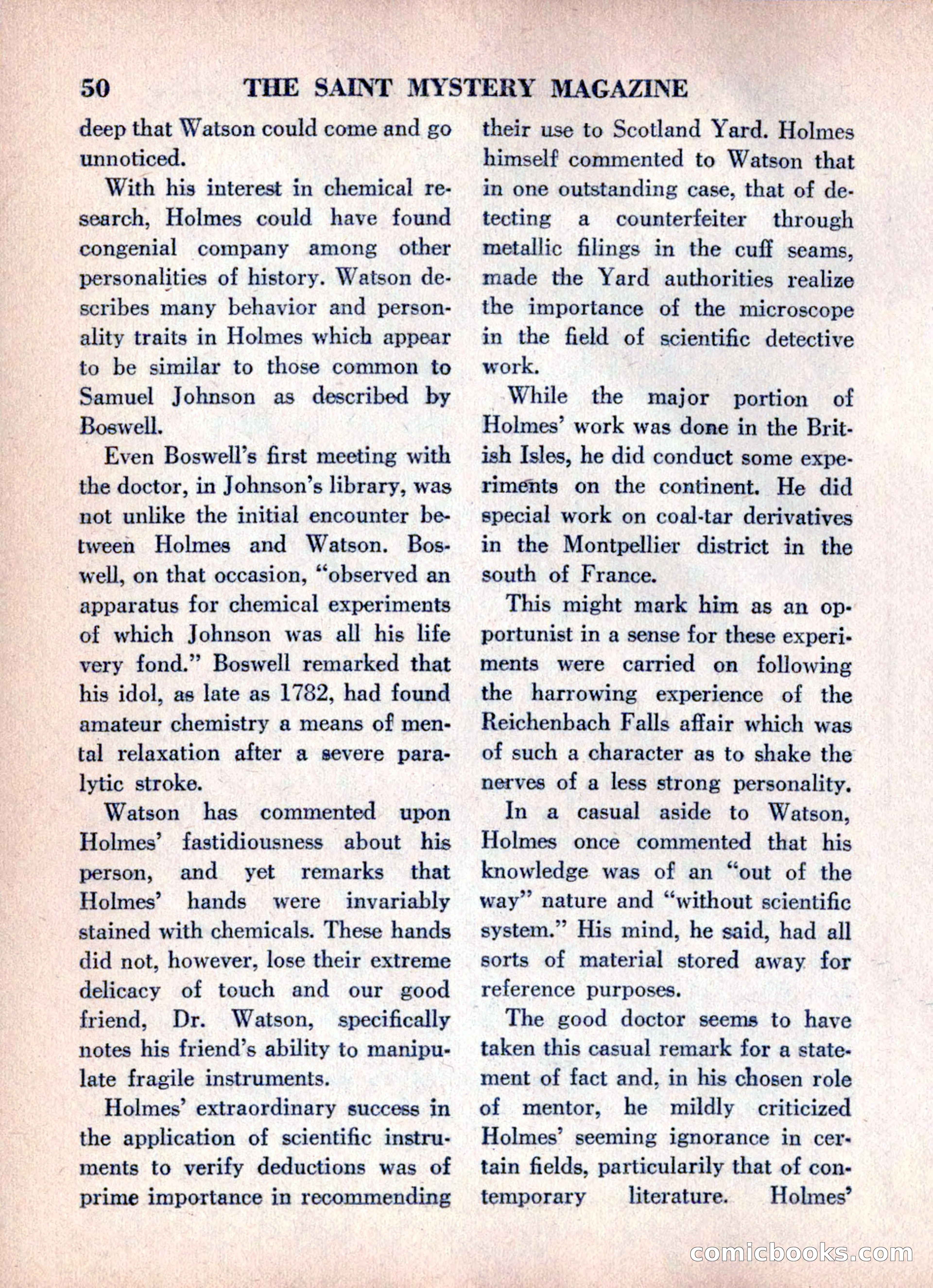 The Saint Mystery Magazine, June 1960 — page 52 of 132