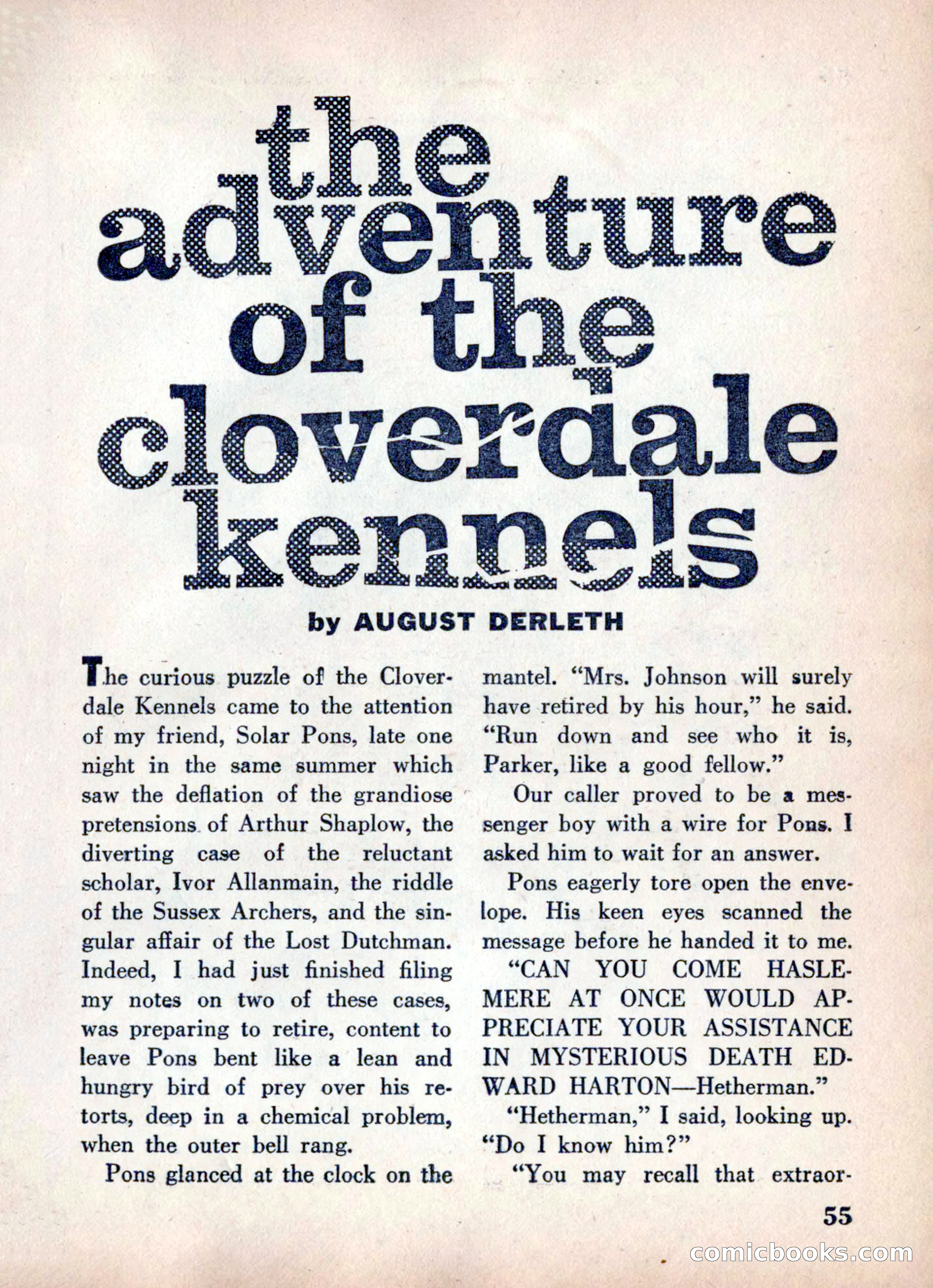 The Saint Mystery Magazine, June 1960 — page 57 of 132