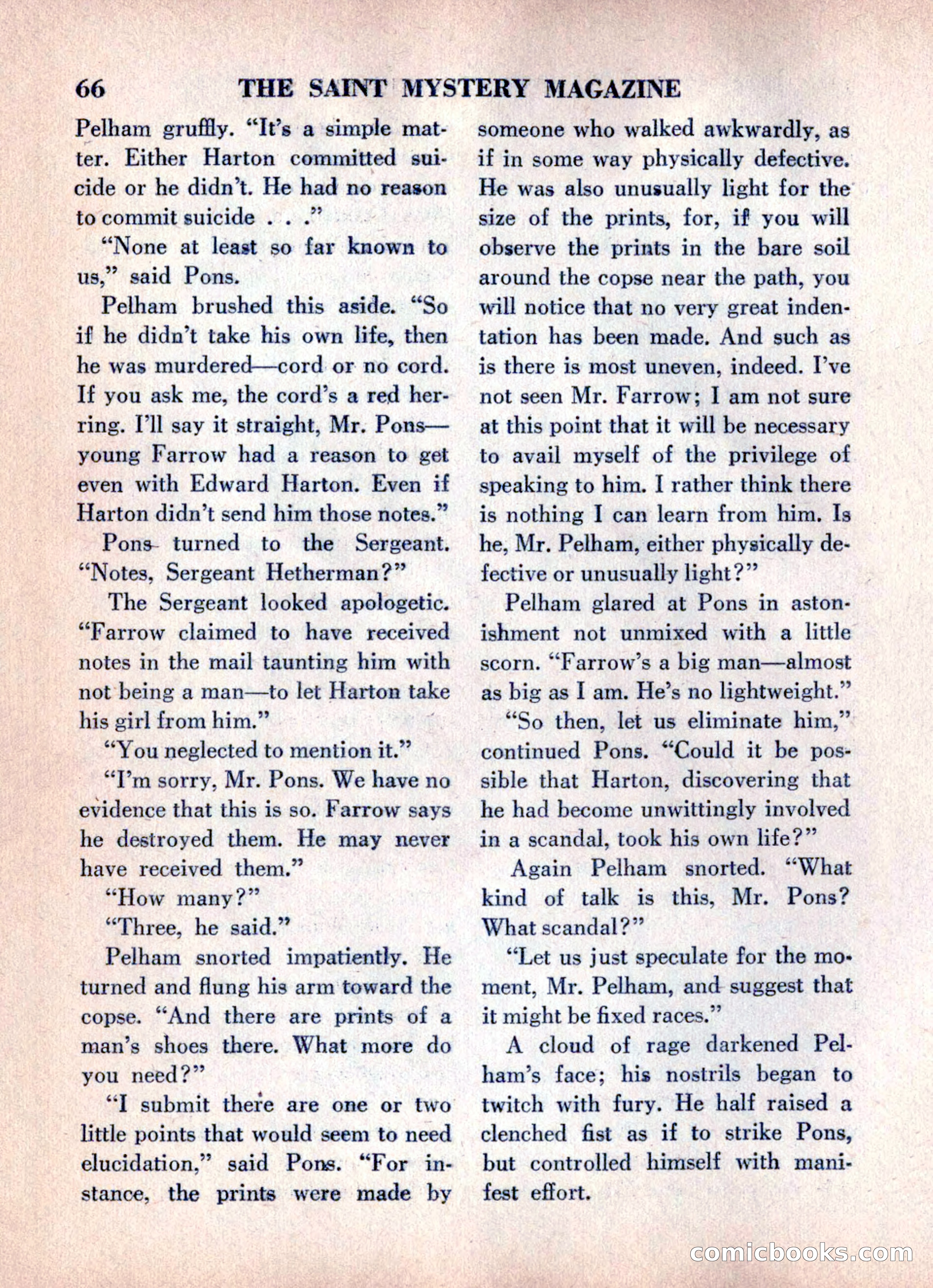 The Saint Mystery Magazine, June 1960 — page 68 of 132