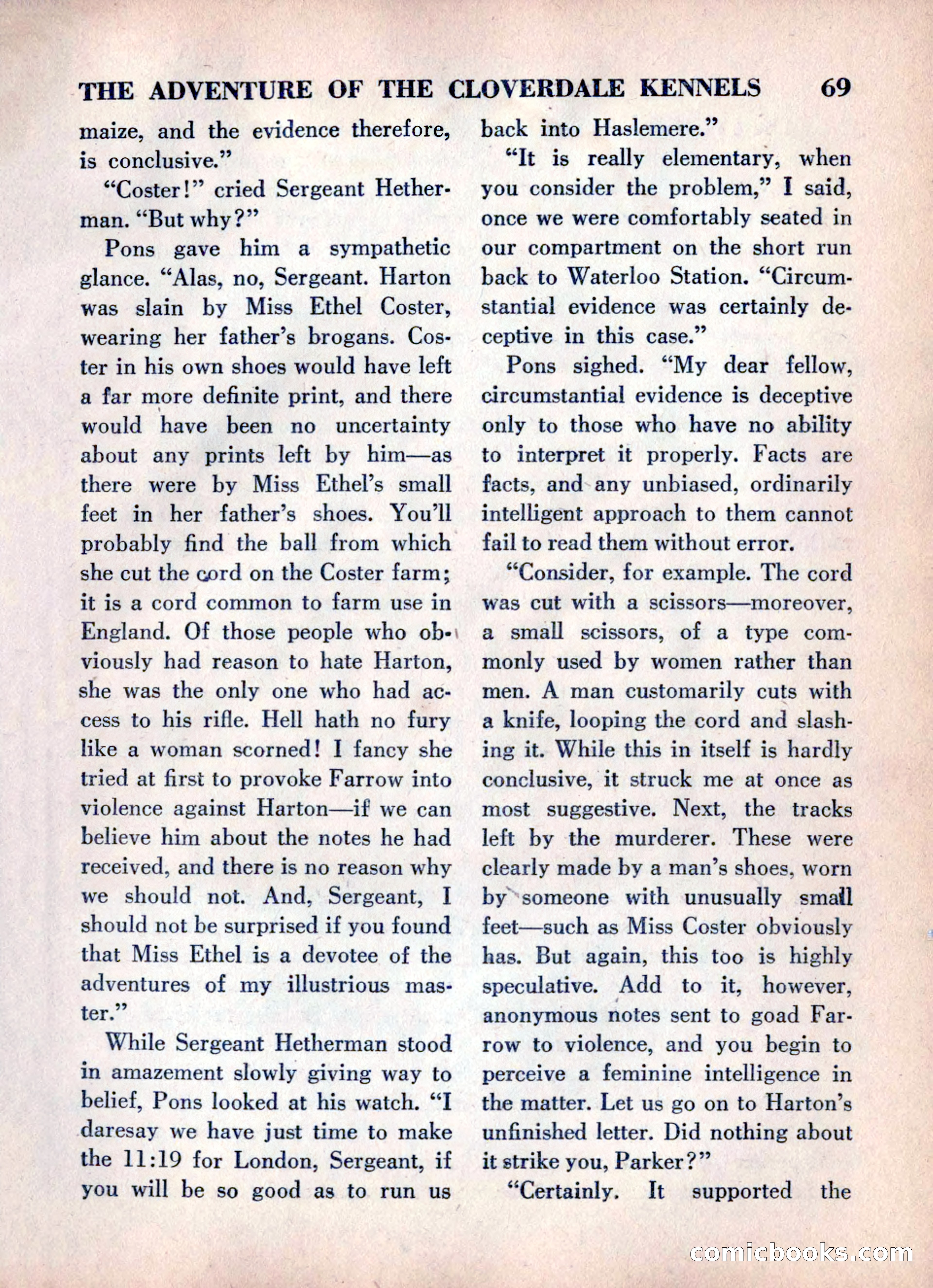 The Saint Mystery Magazine, June 1960 — page 71 of 132