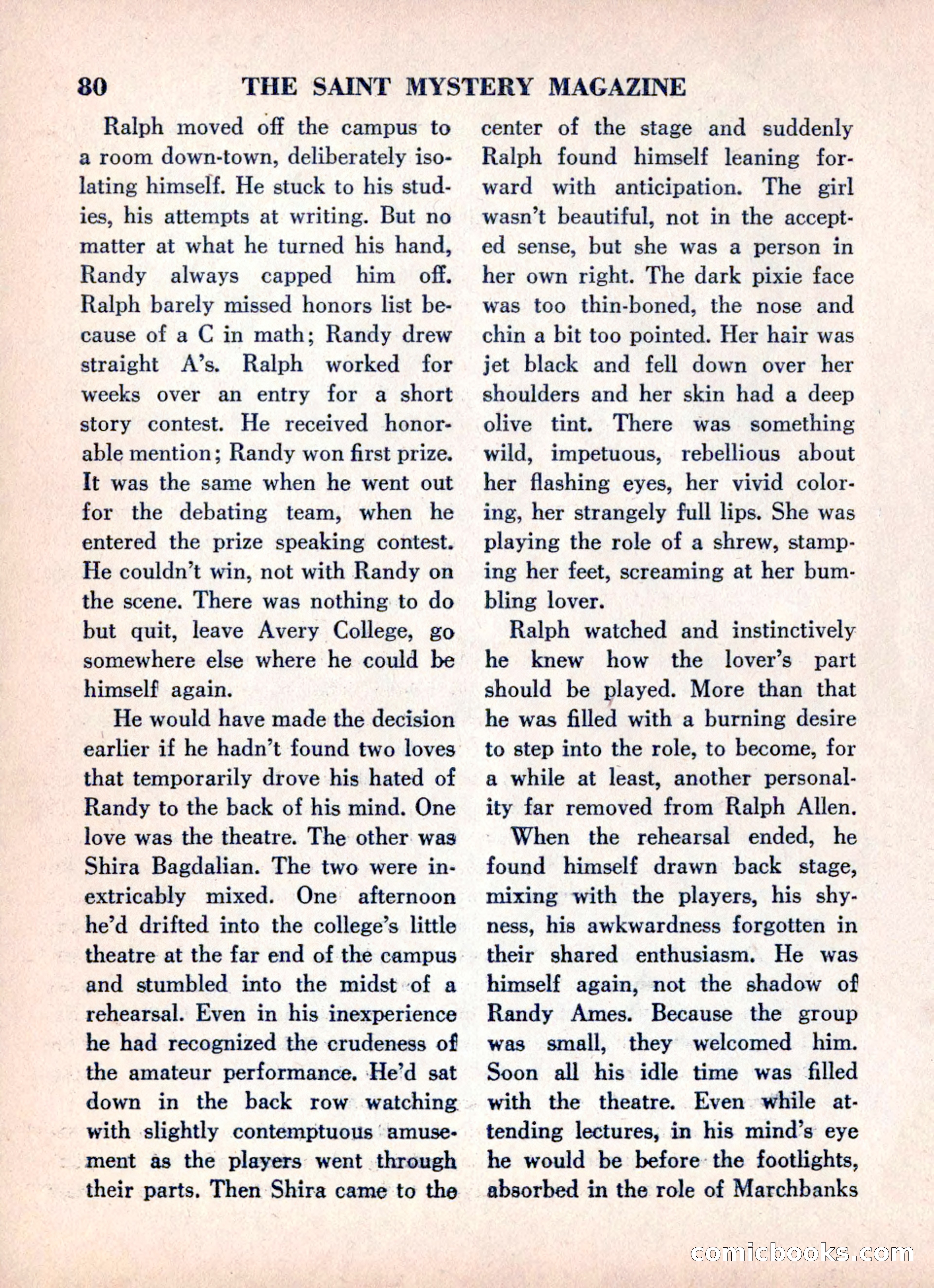 The Saint Mystery Magazine, June 1960 — page 82 of 132
