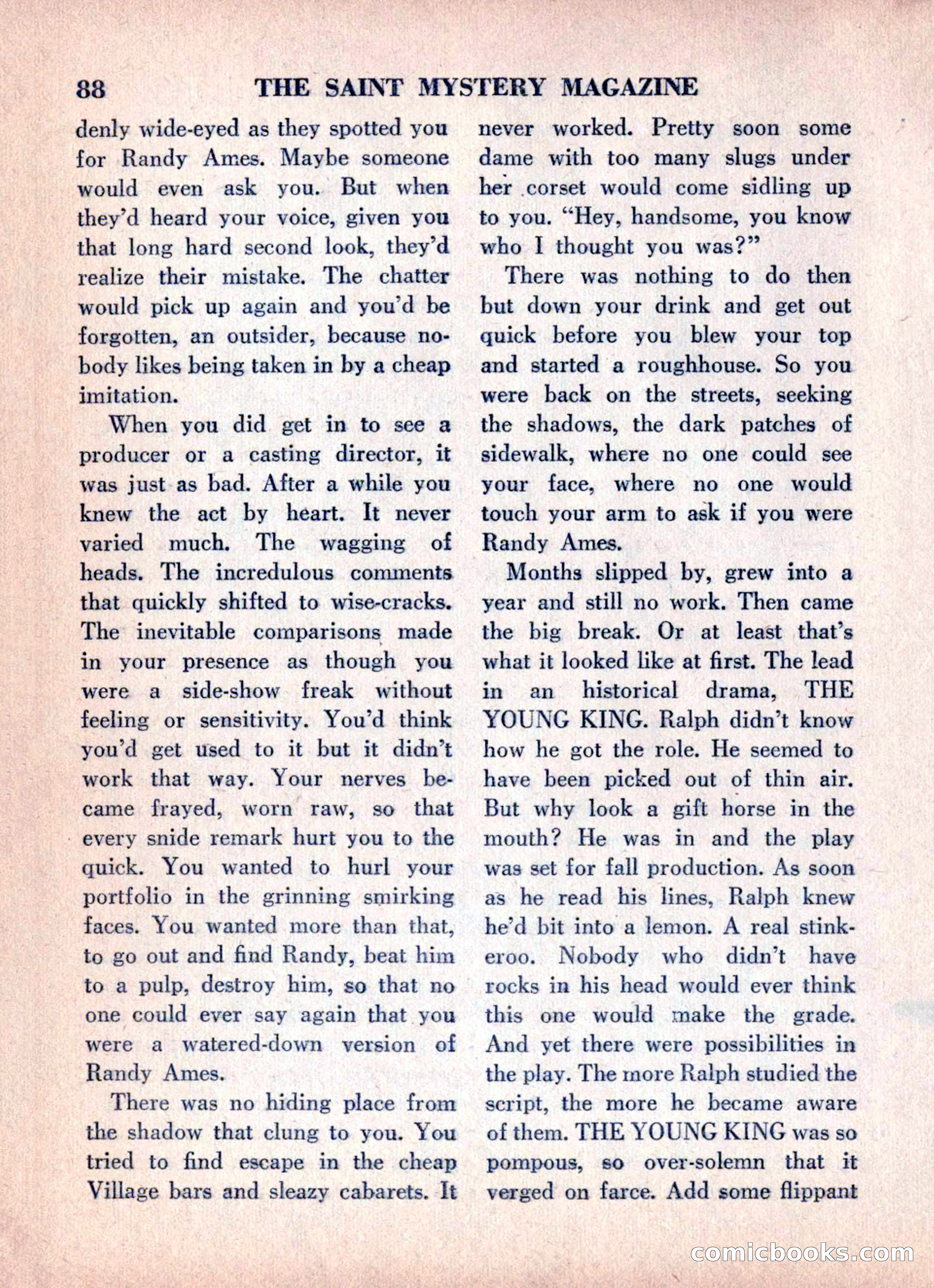 The Saint Mystery Magazine, June 1960 — page 90 of 132