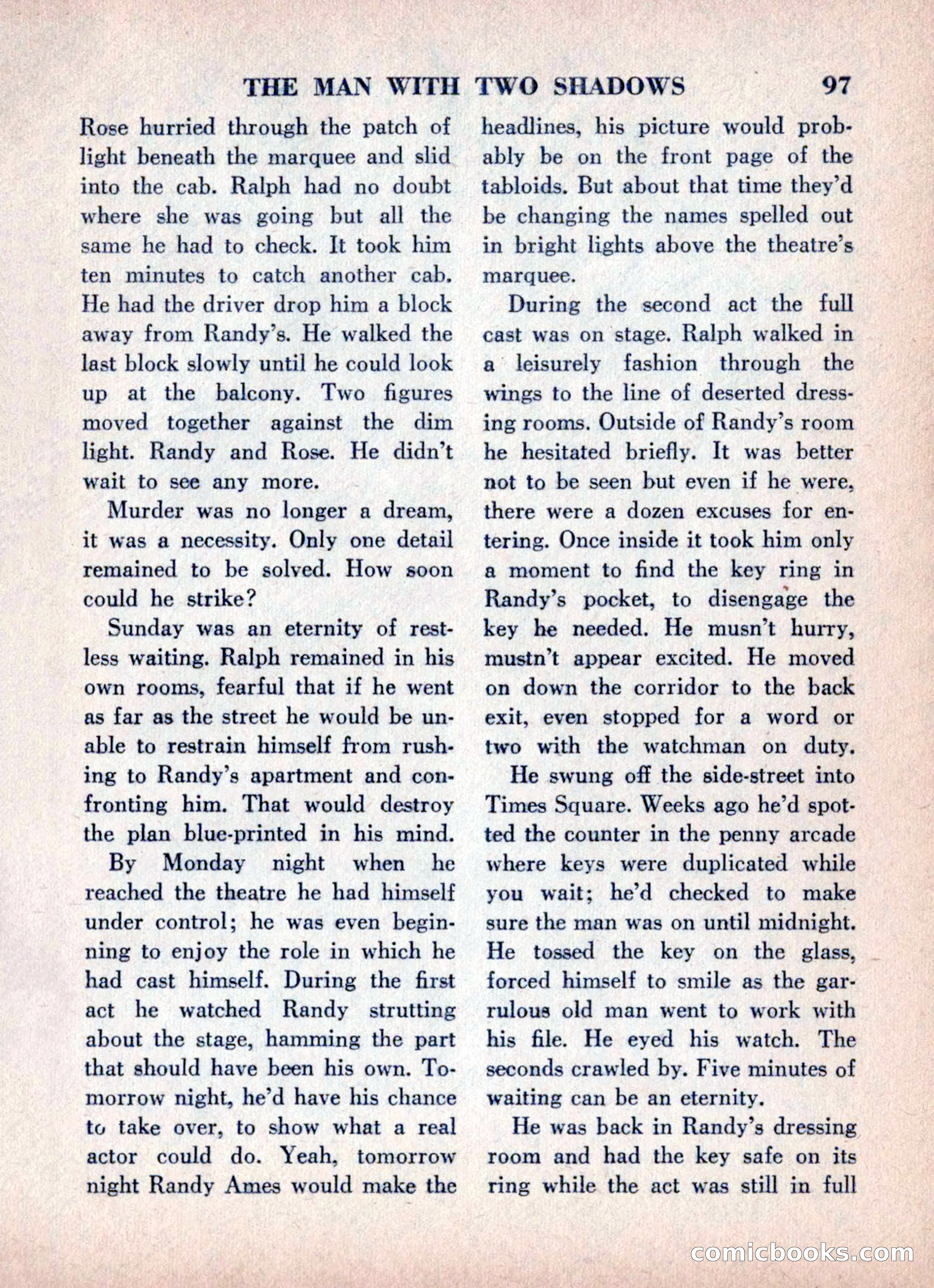 The Saint Mystery Magazine, June 1960 — page 99 of 132
