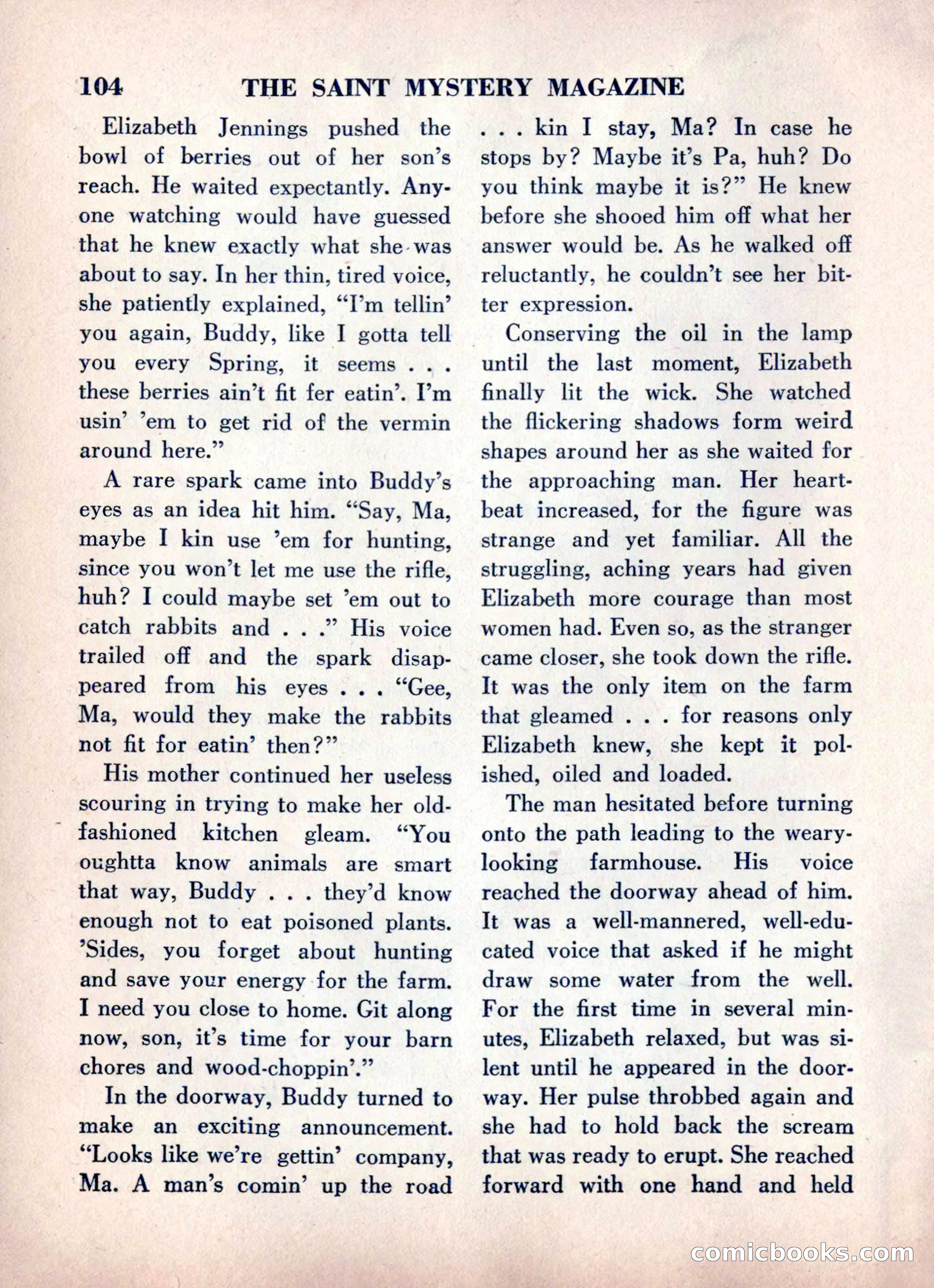 The Saint Mystery Magazine, June 1960 — page 106 of 132
