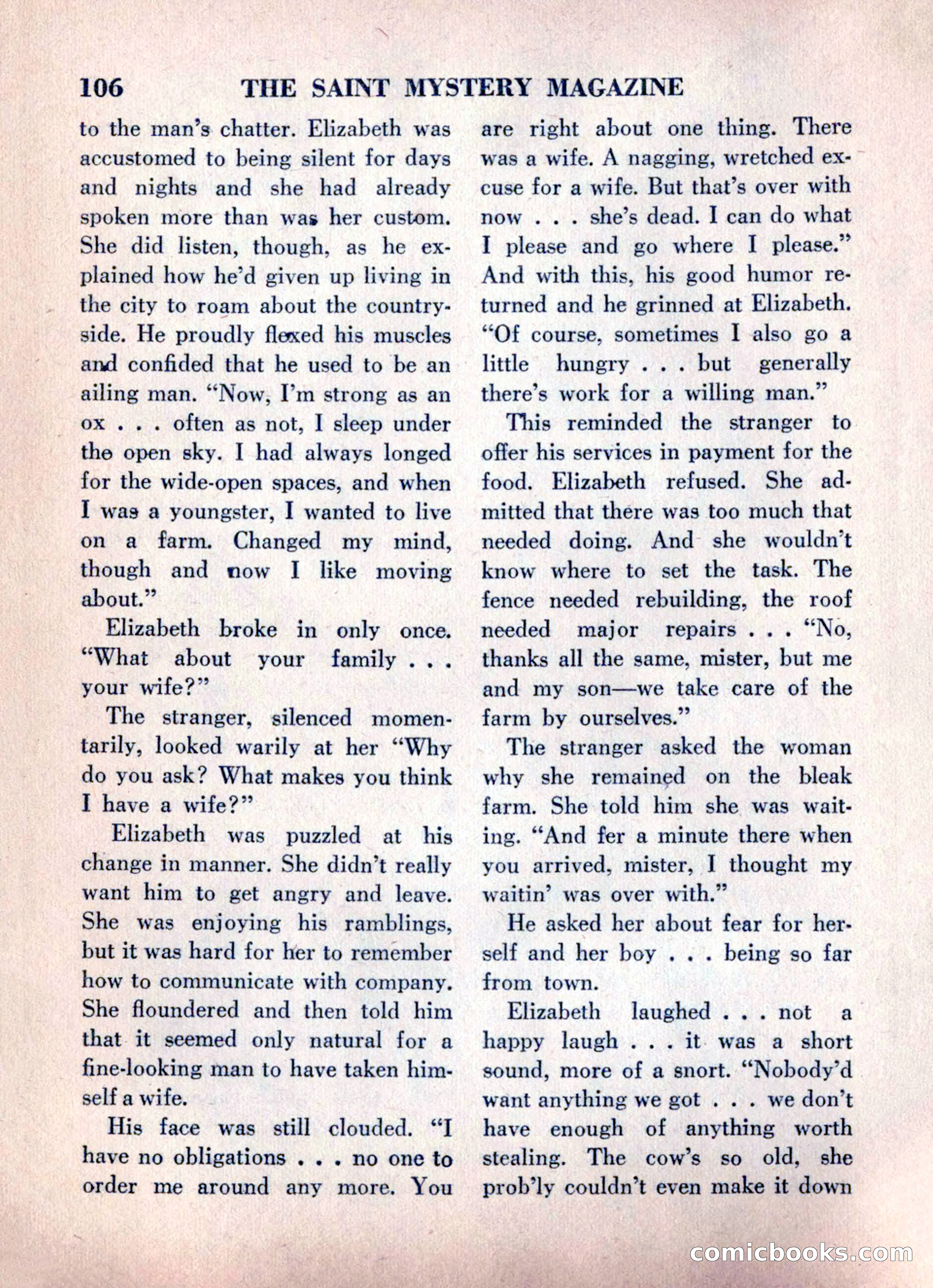 The Saint Mystery Magazine, June 1960 — page 108 of 132