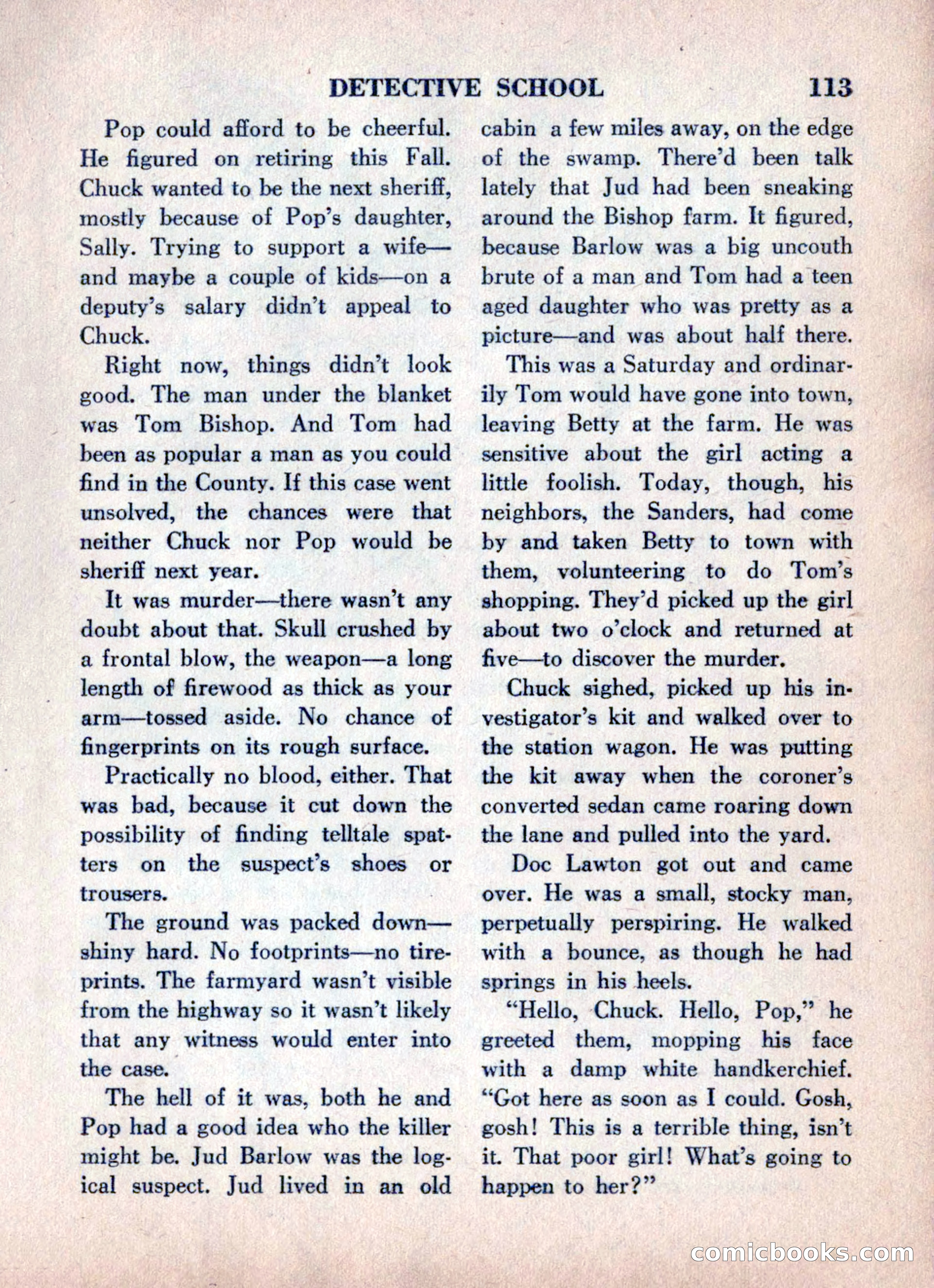 The Saint Mystery Magazine, June 1960 — page 115 of 132