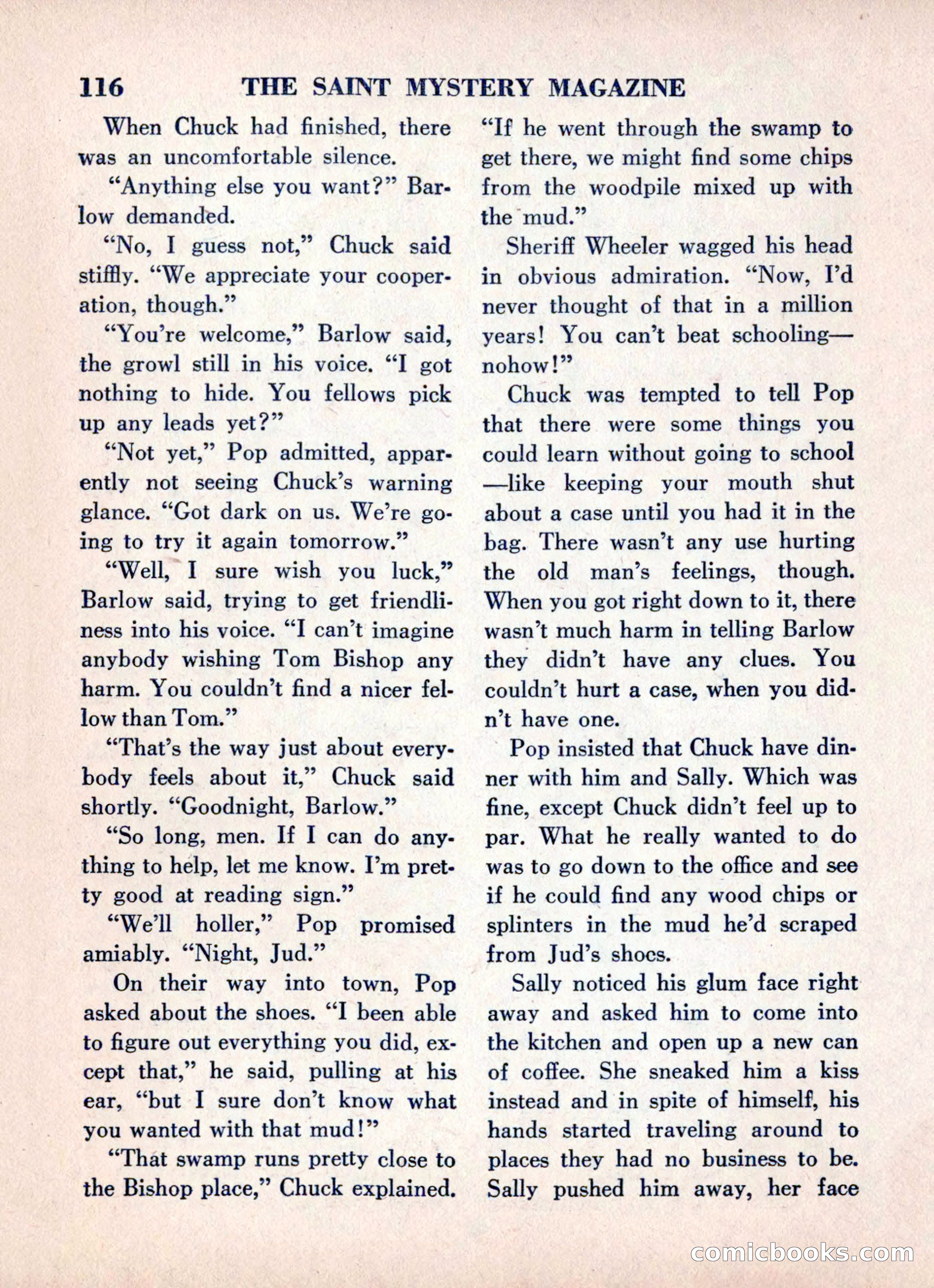 The Saint Mystery Magazine, June 1960 — page 118 of 132