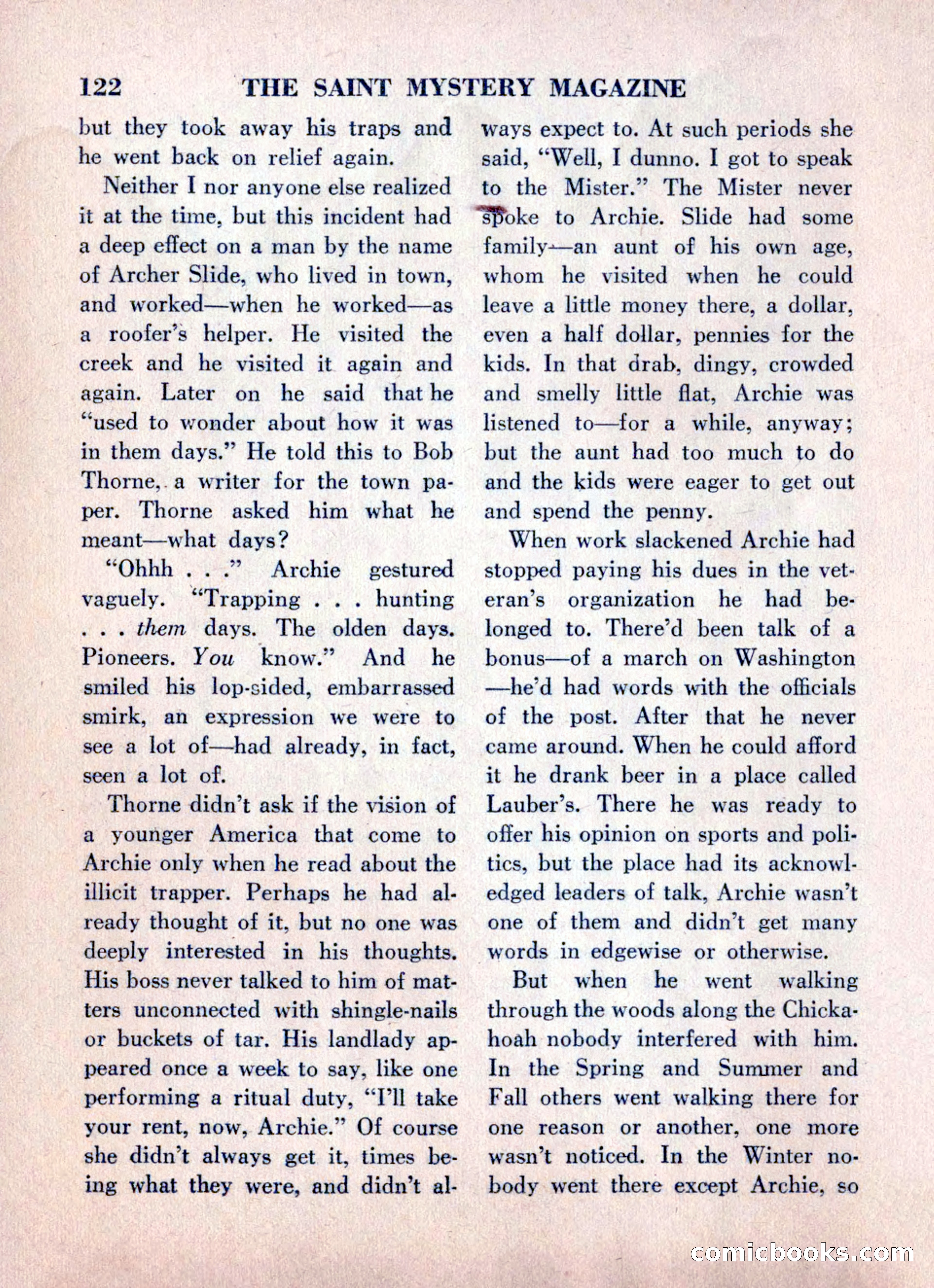 The Saint Mystery Magazine, June 1960 — page 124 of 132
