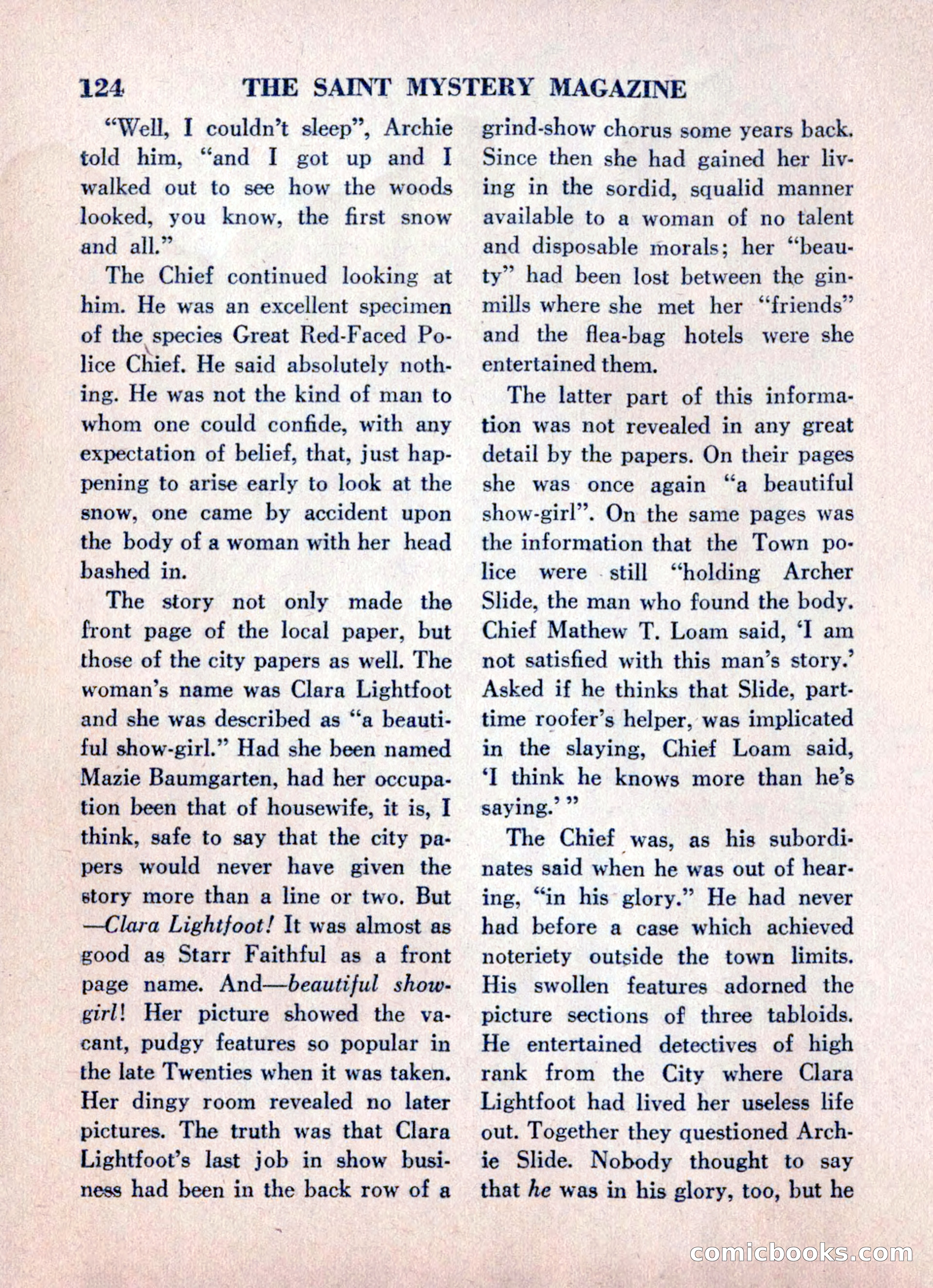 The Saint Mystery Magazine, June 1960 — page 126 of 132