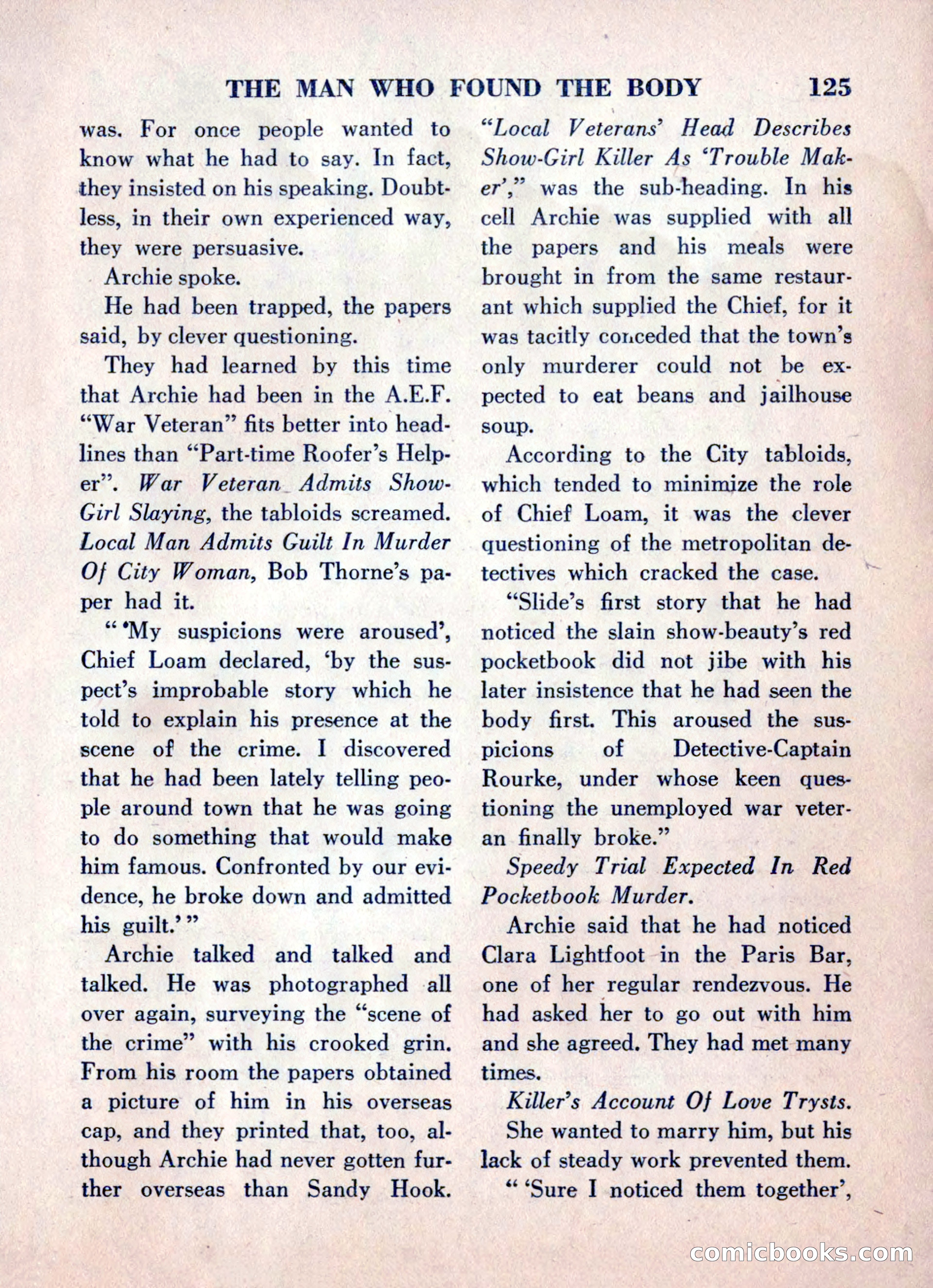 The Saint Mystery Magazine, June 1960 — page 127 of 132