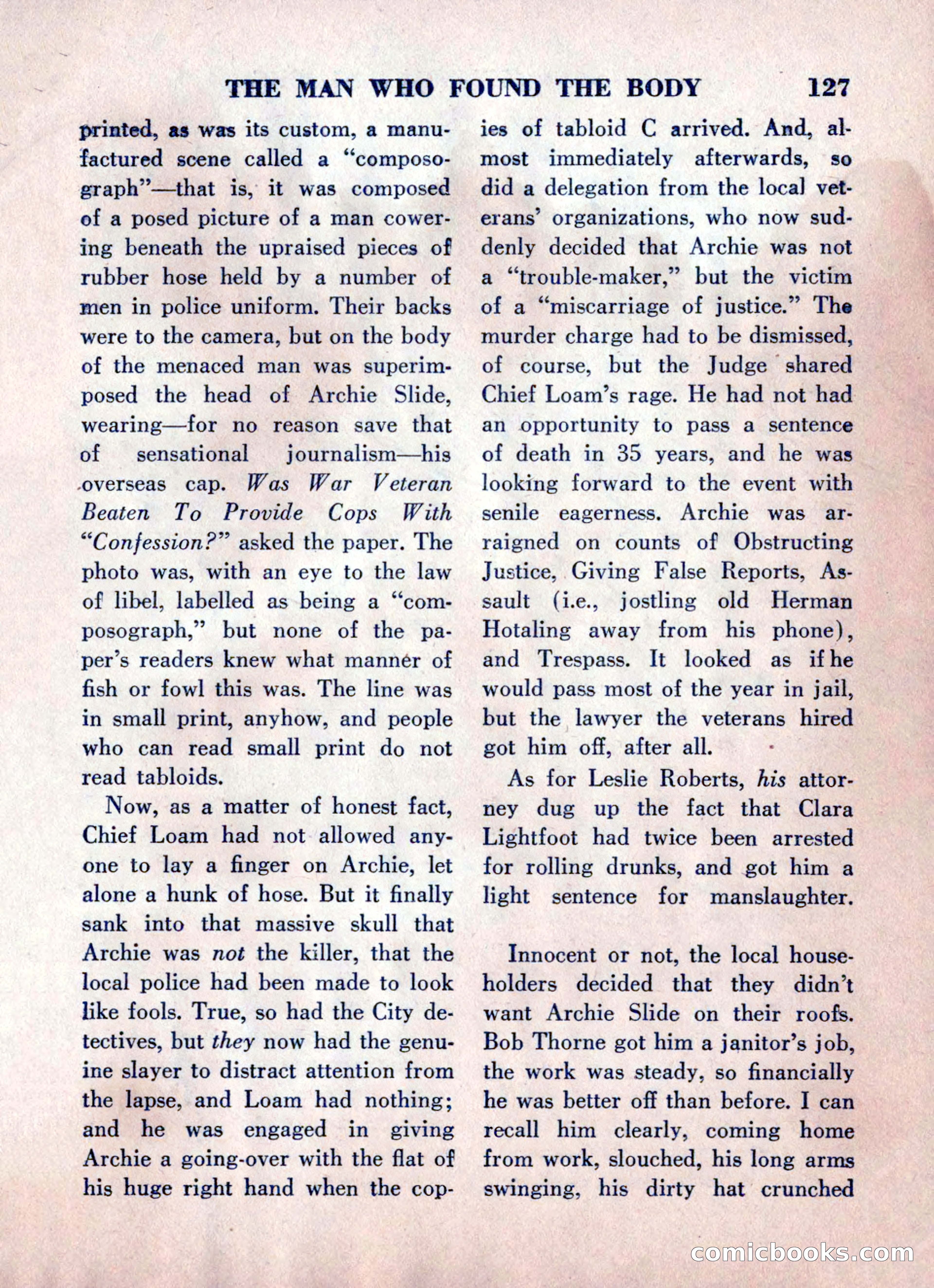The Saint Mystery Magazine, June 1960 — page 129 of 132