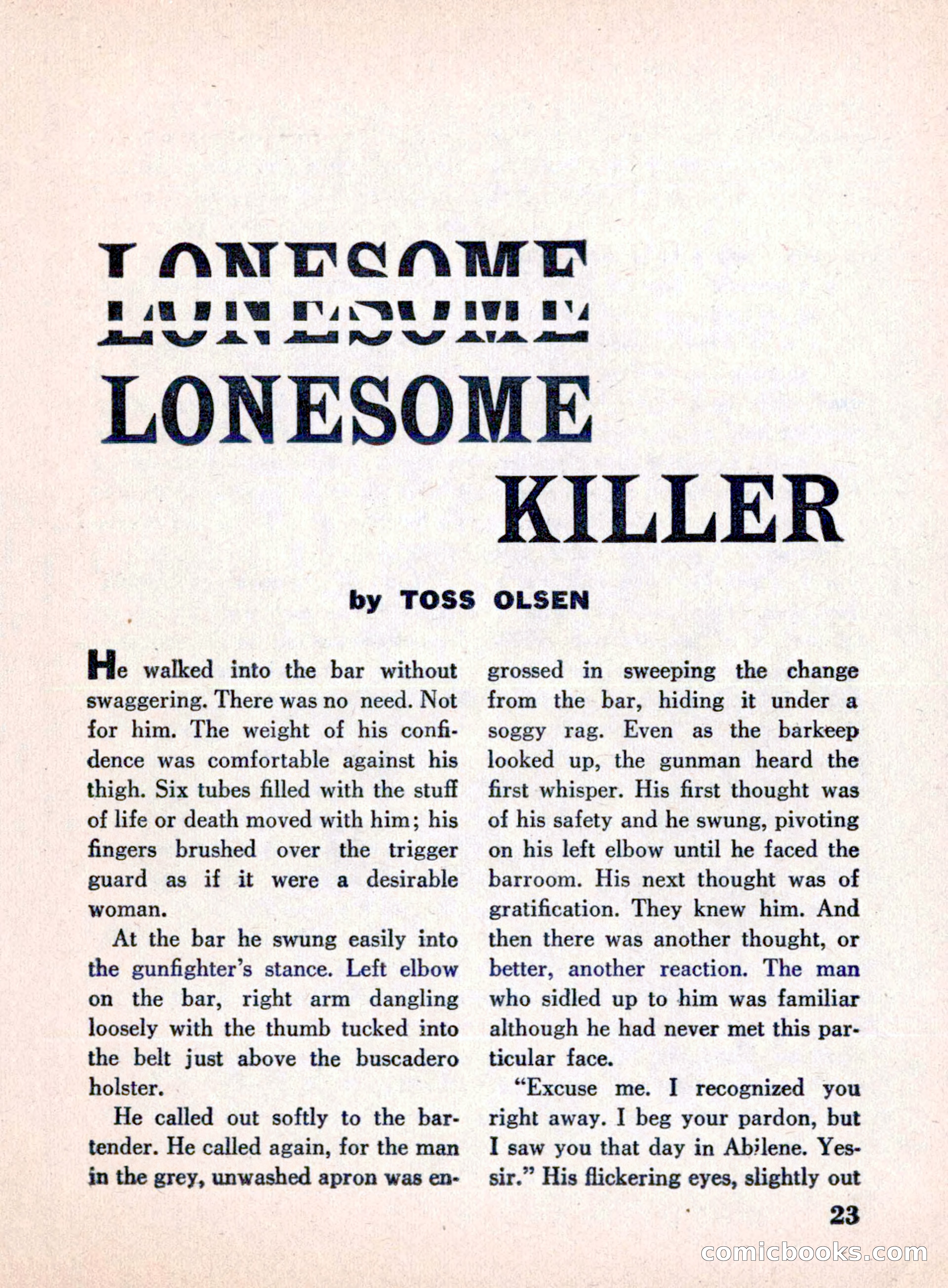 The Saint Mystery Magazine, August 1960 — page 25 of 132
