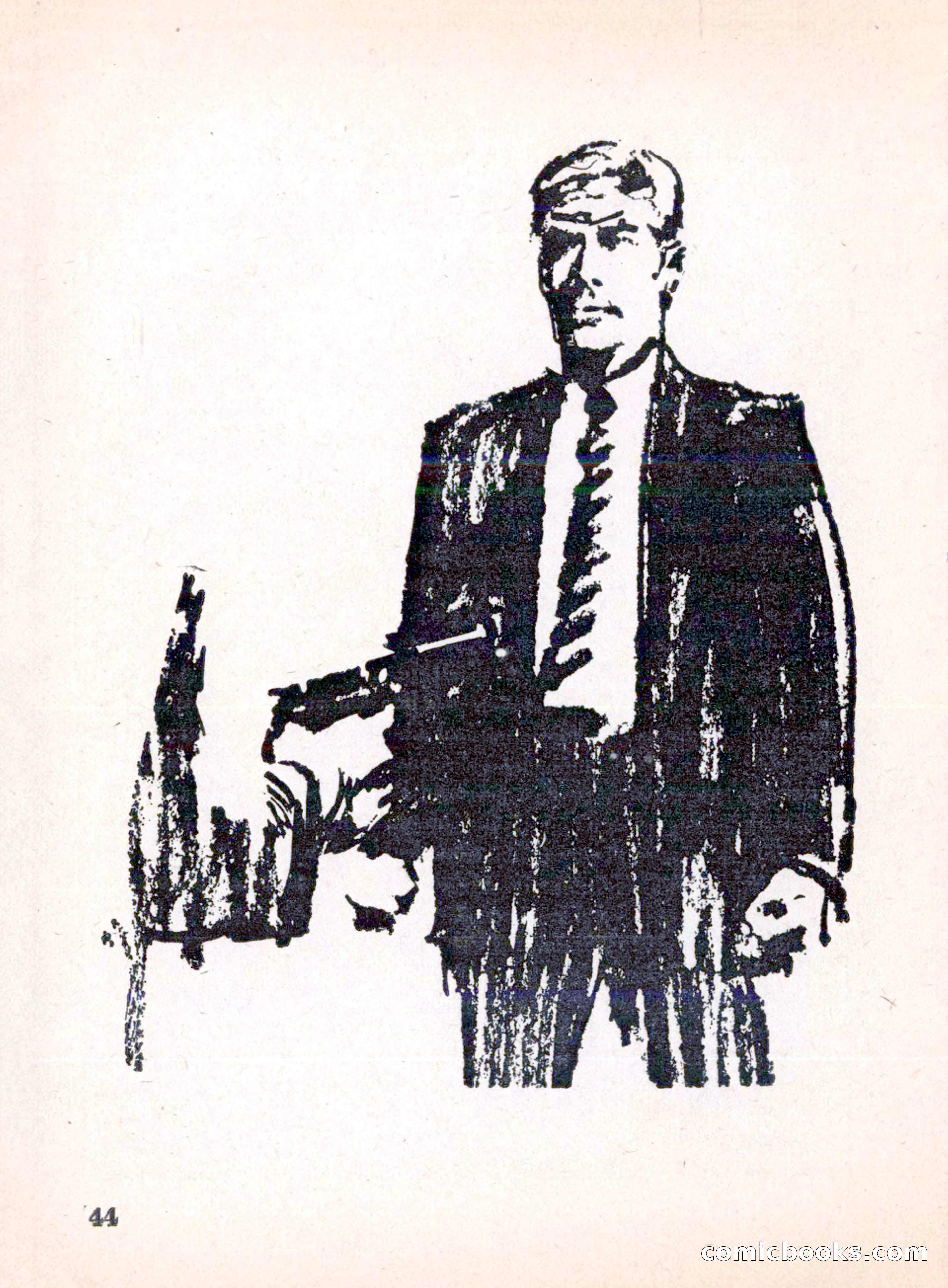 The Saint Mystery Magazine, August 1960 — page 46 of 132