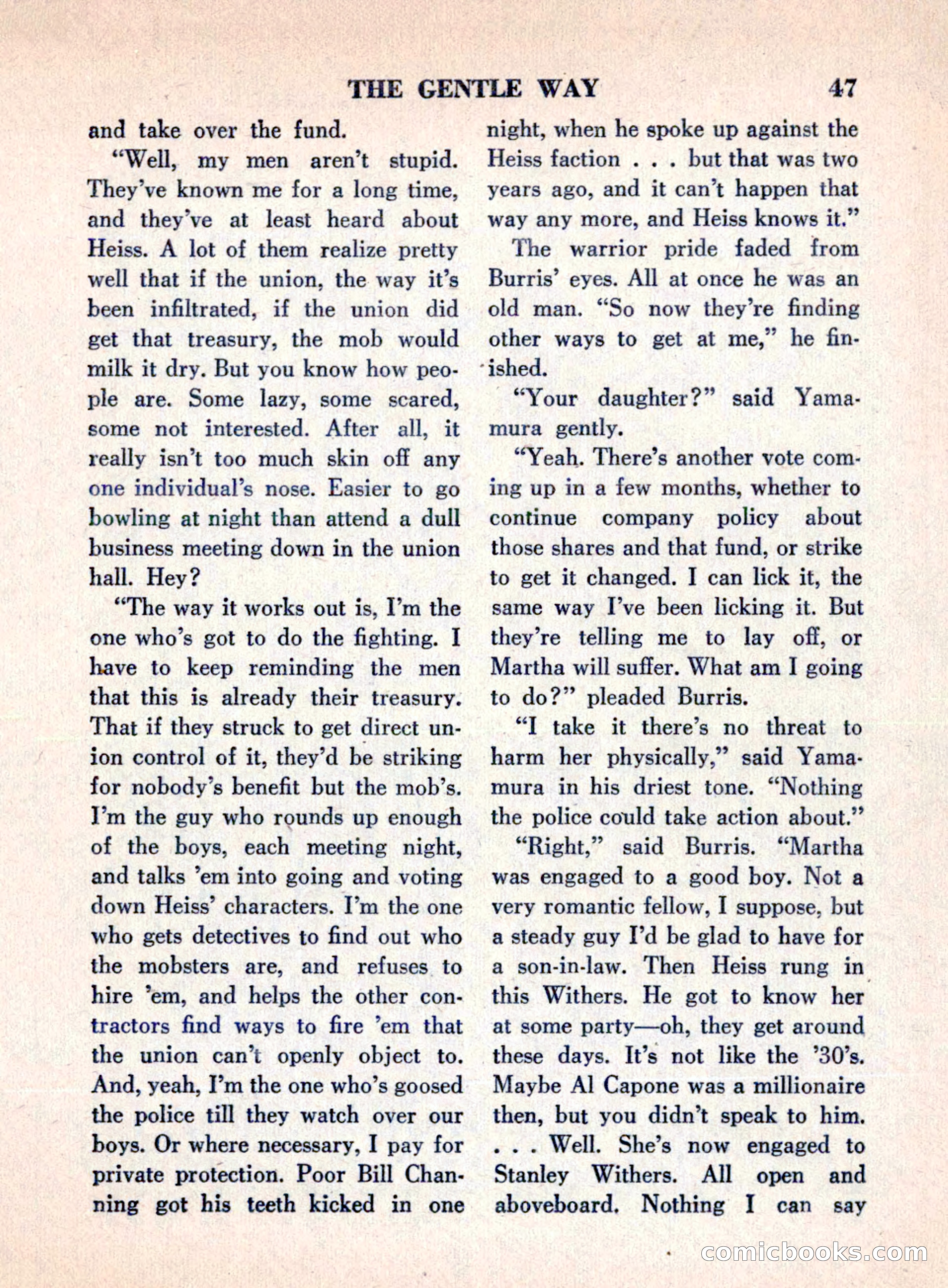 The Saint Mystery Magazine, August 1960 — page 49 of 132