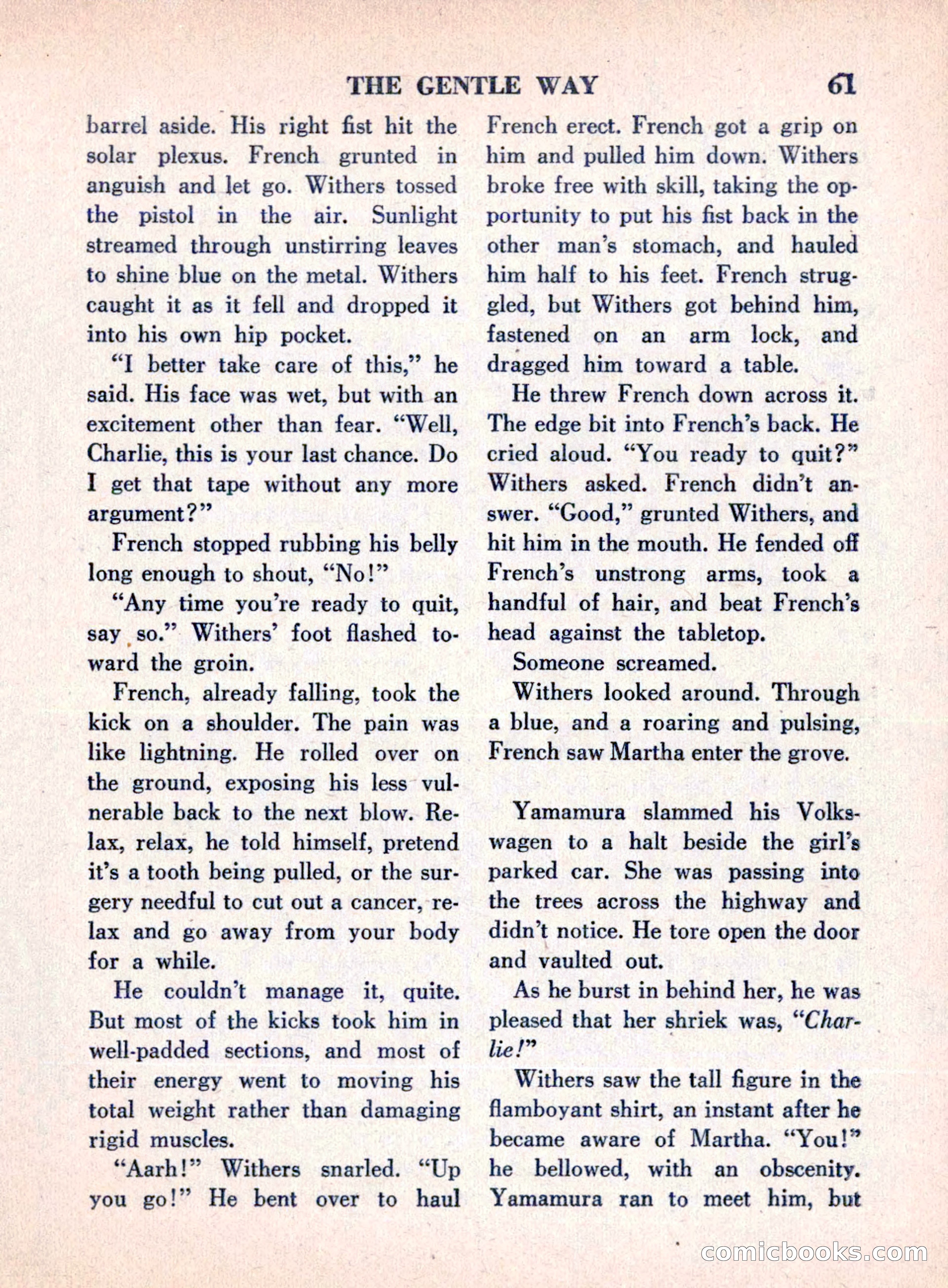 The Saint Mystery Magazine, August 1960 — page 63 of 132