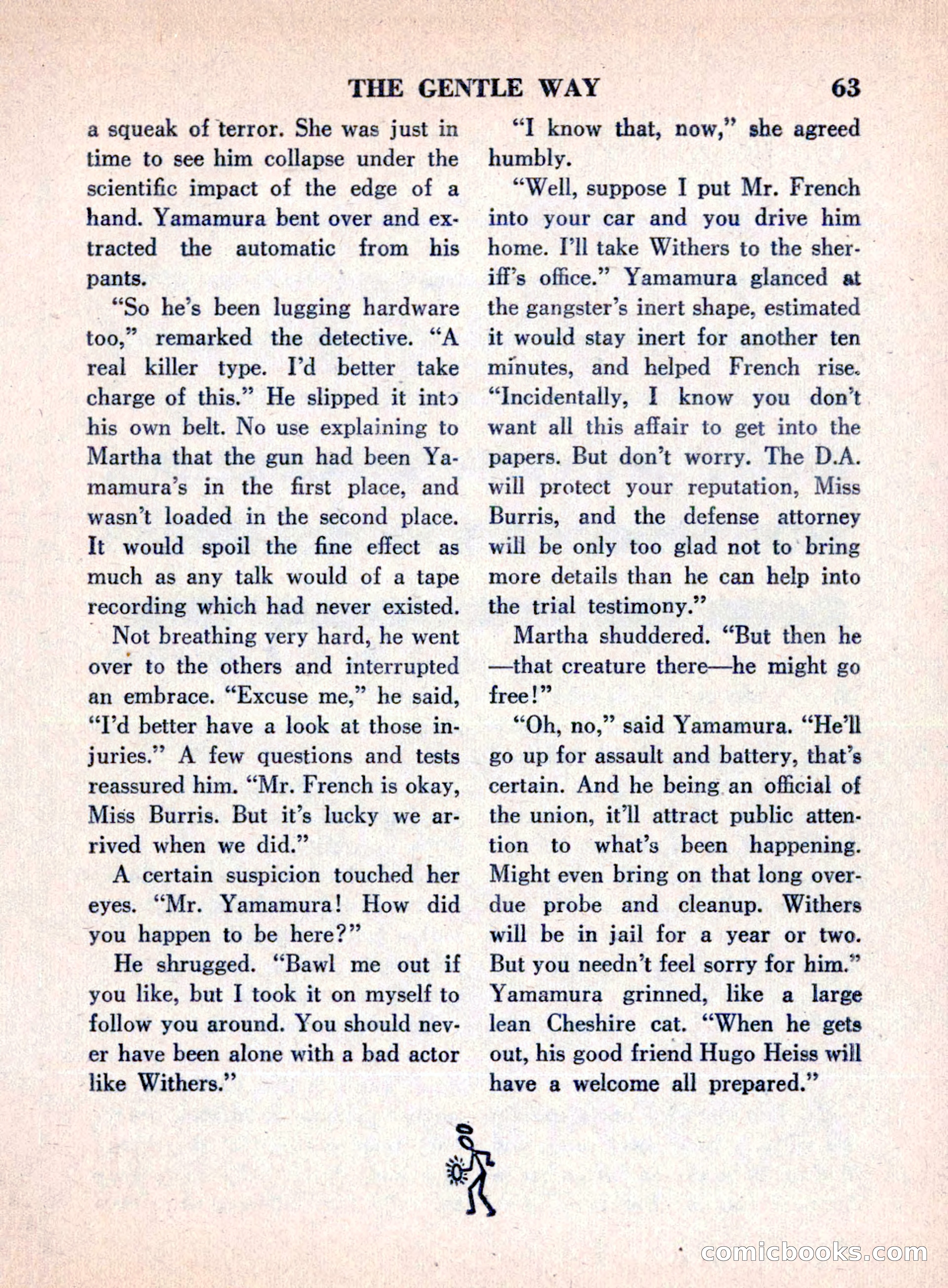 The Saint Mystery Magazine, August 1960 — page 65 of 132
