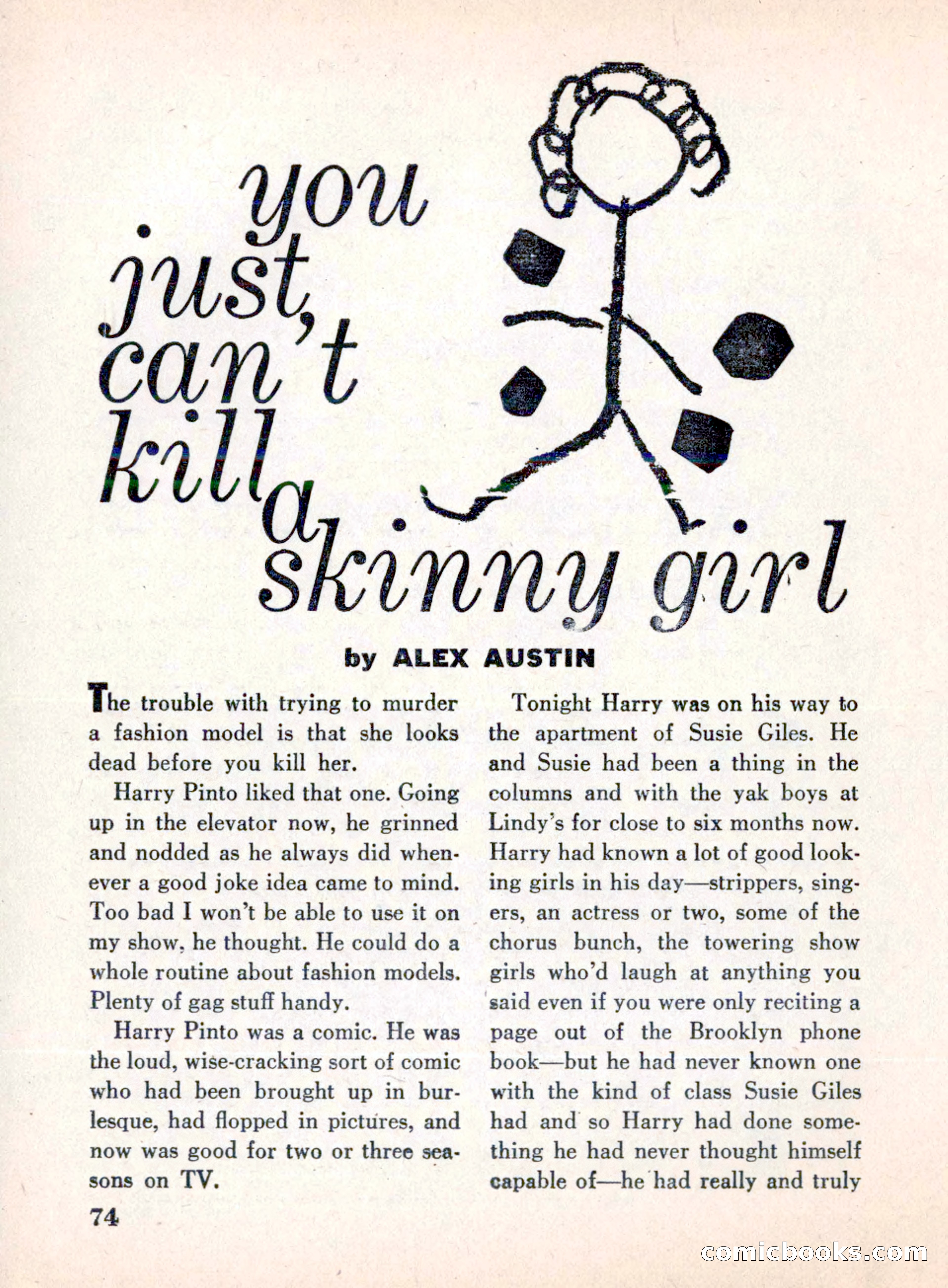 The Saint Mystery Magazine, August 1960 — page 76 of 132