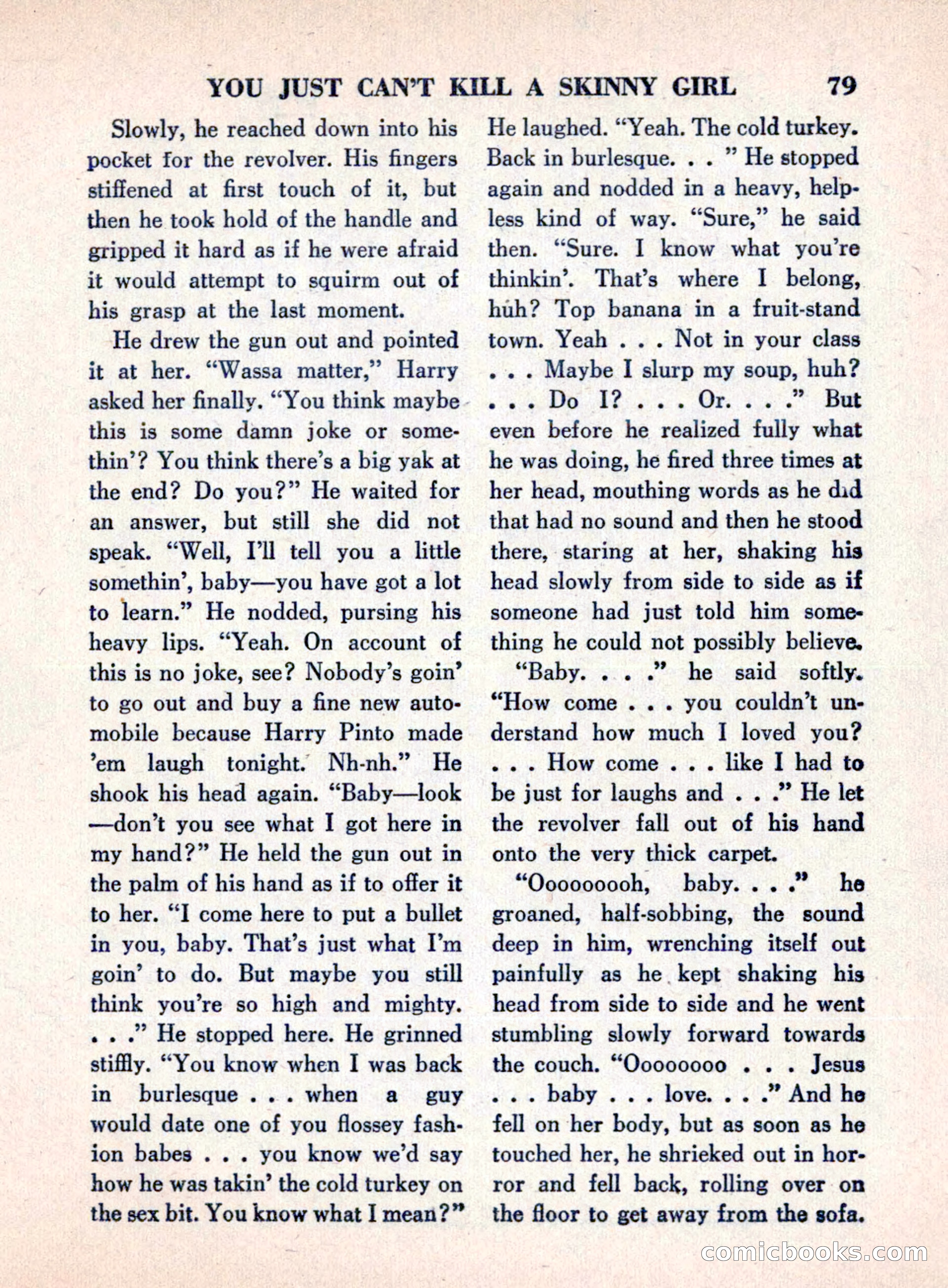 The Saint Mystery Magazine, August 1960 — page 81 of 132