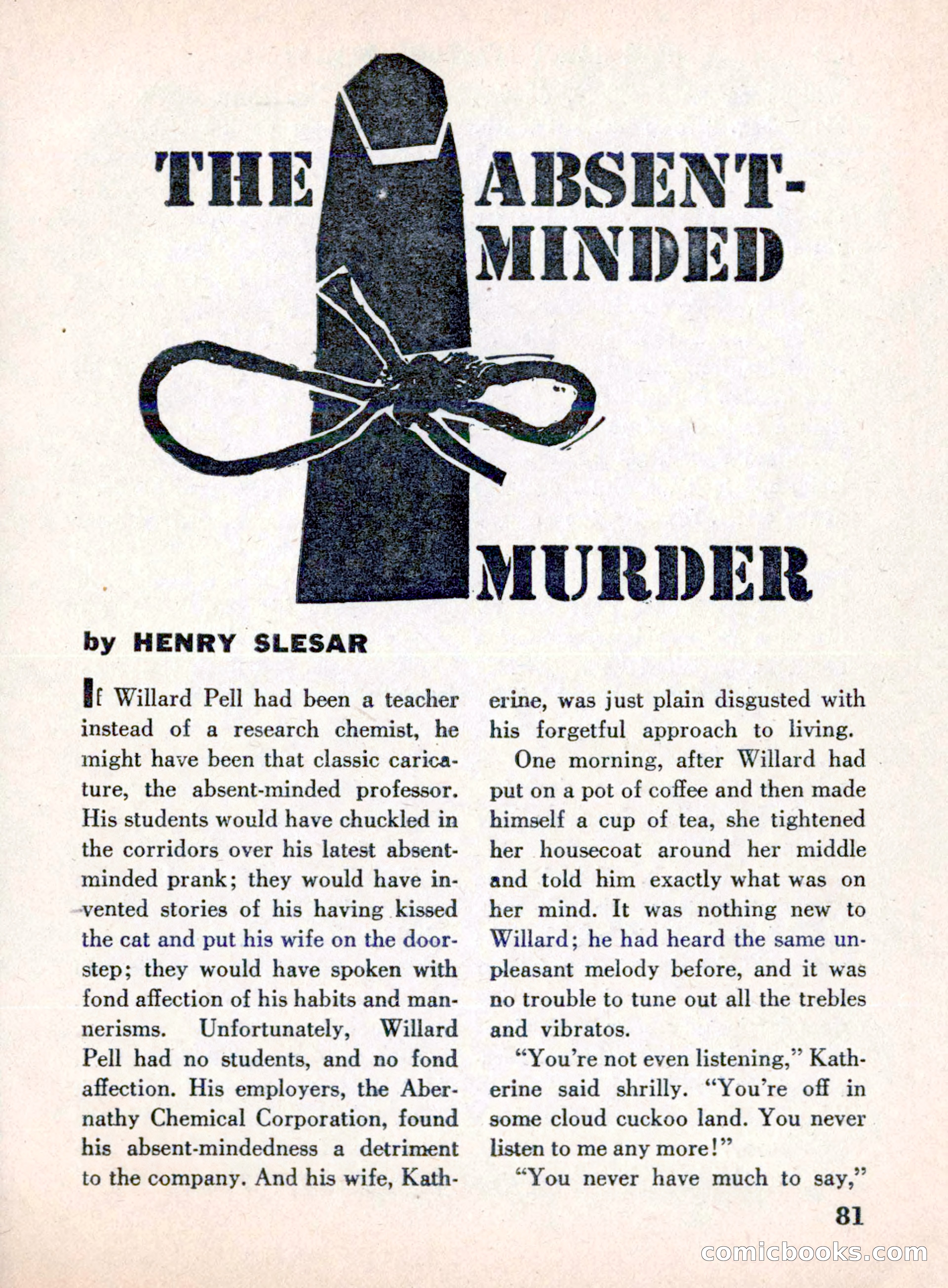 The Saint Mystery Magazine, August 1960 — page 83 of 132