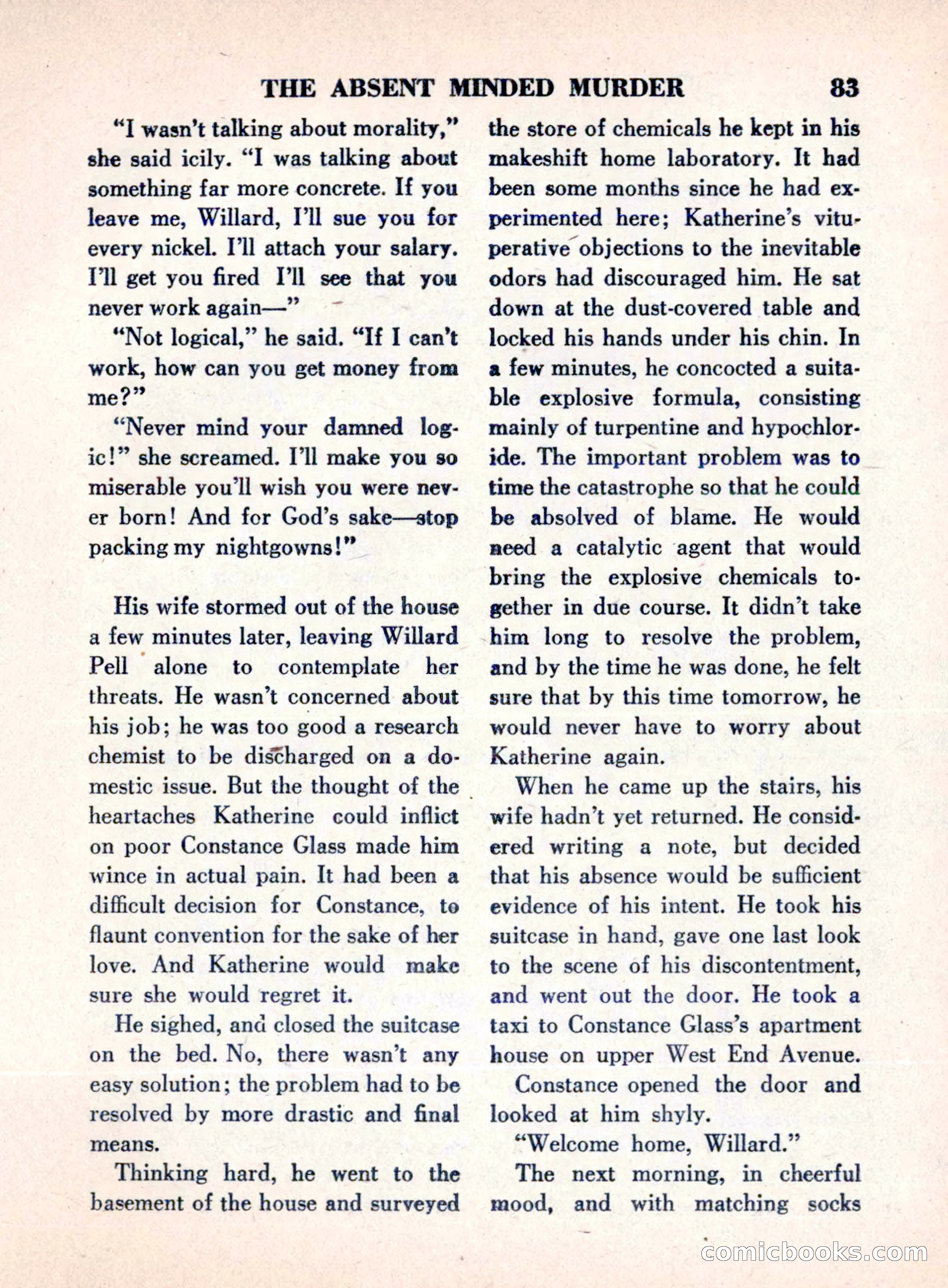 The Saint Mystery Magazine, August 1960 — page 85 of 132