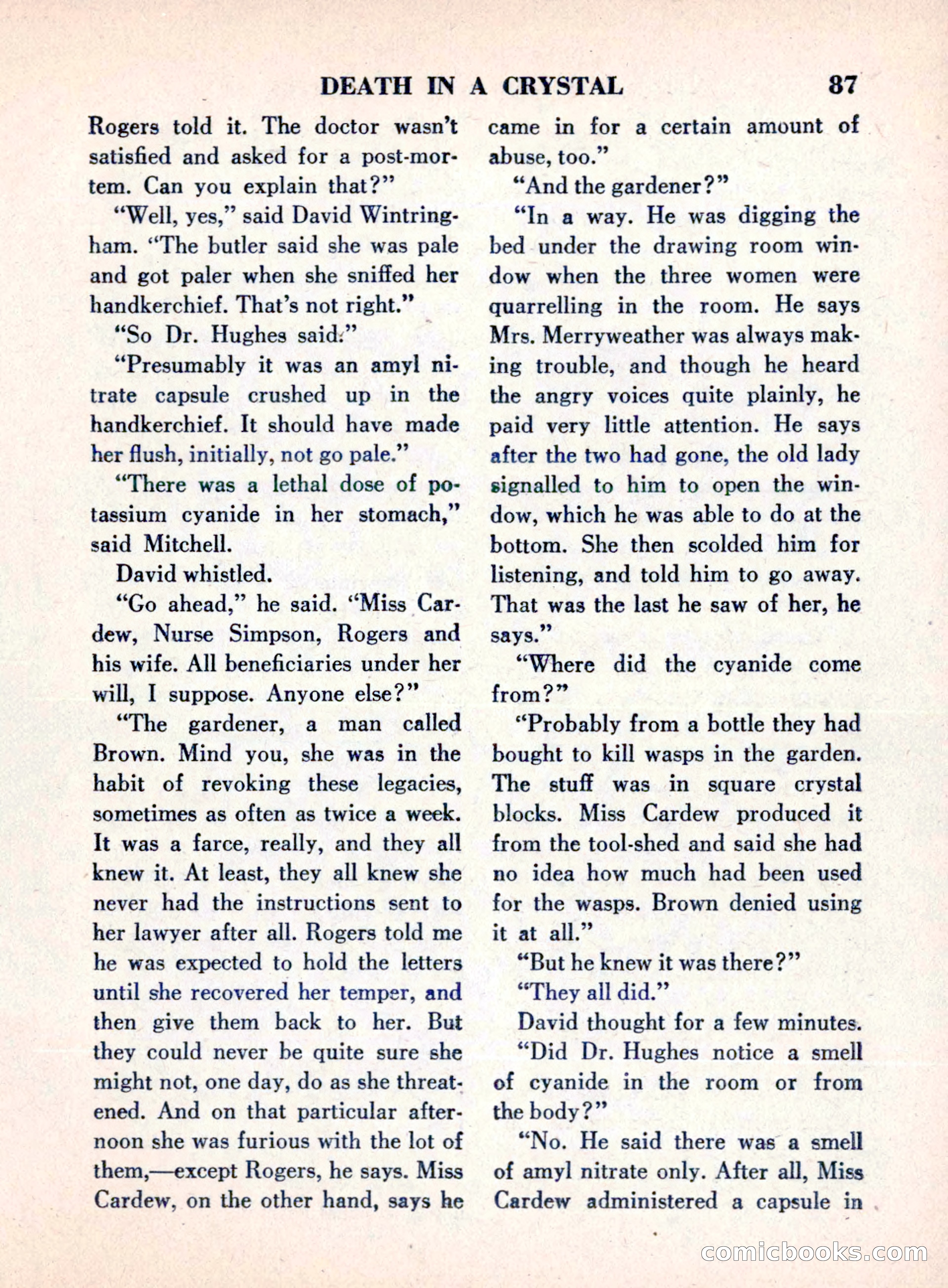 The Saint Mystery Magazine, August 1960 — page 89 of 132