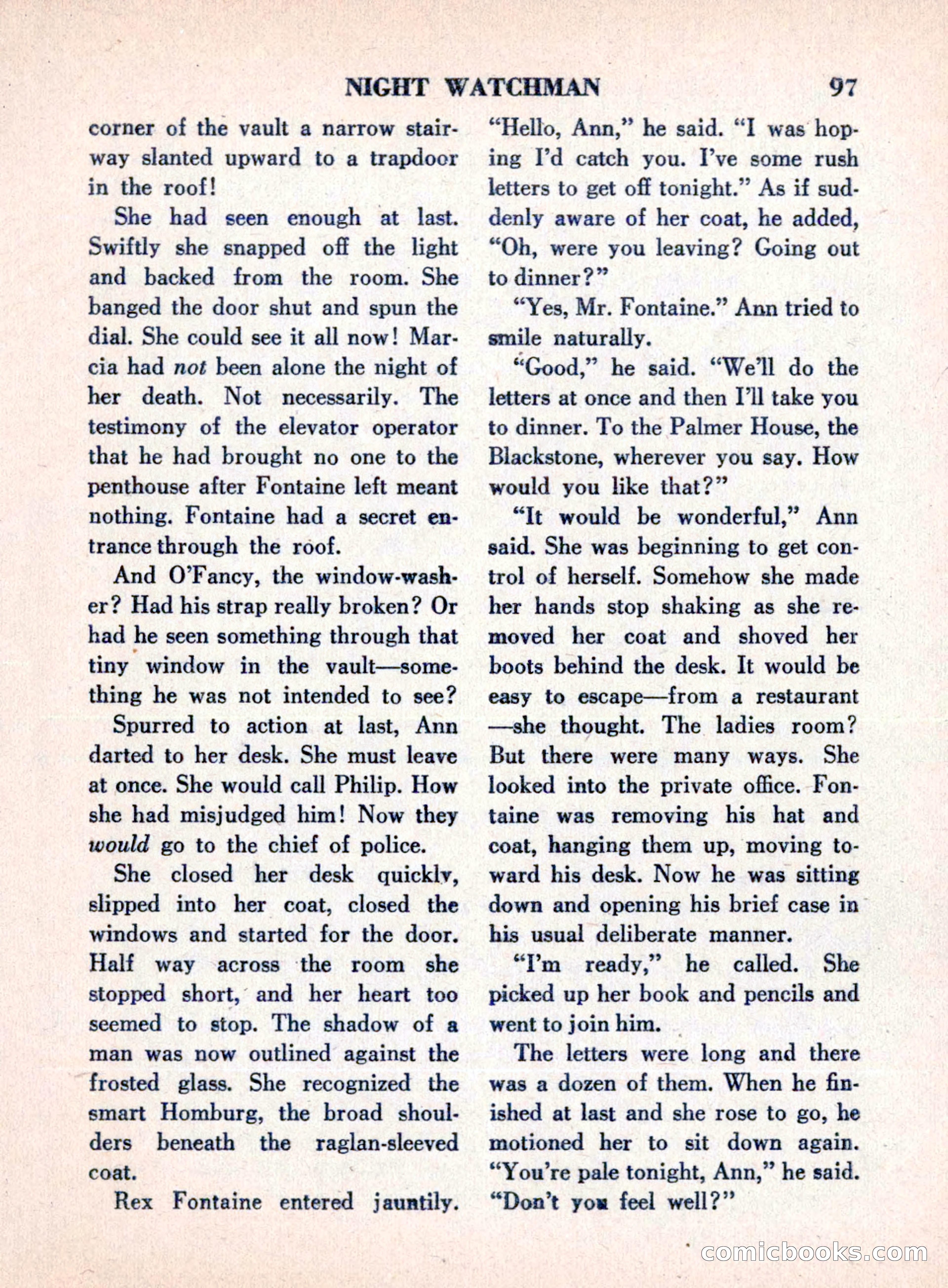 The Saint Mystery Magazine, August 1960 — page 99 of 132