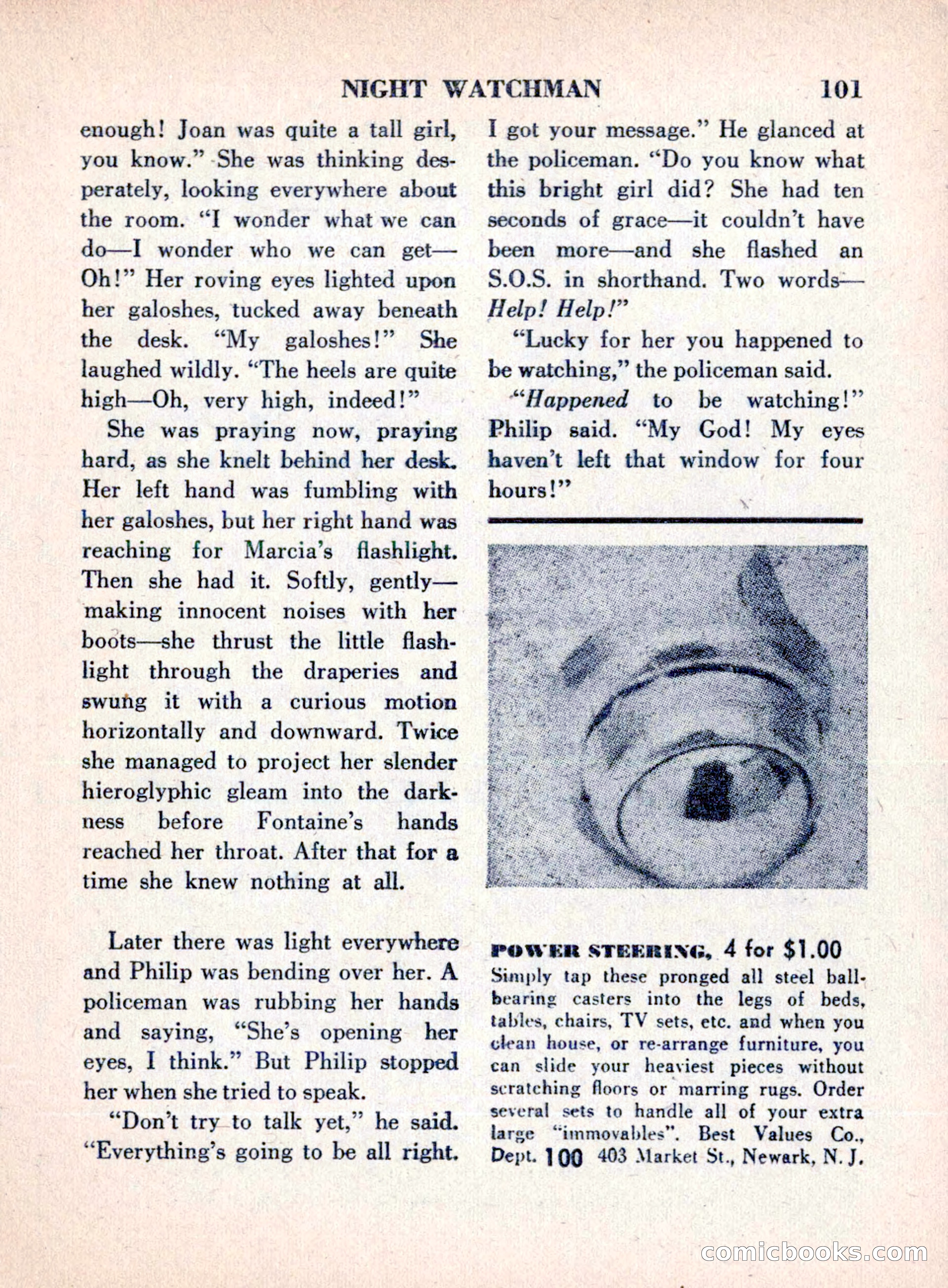 The Saint Mystery Magazine, August 1960 — page 103 of 132