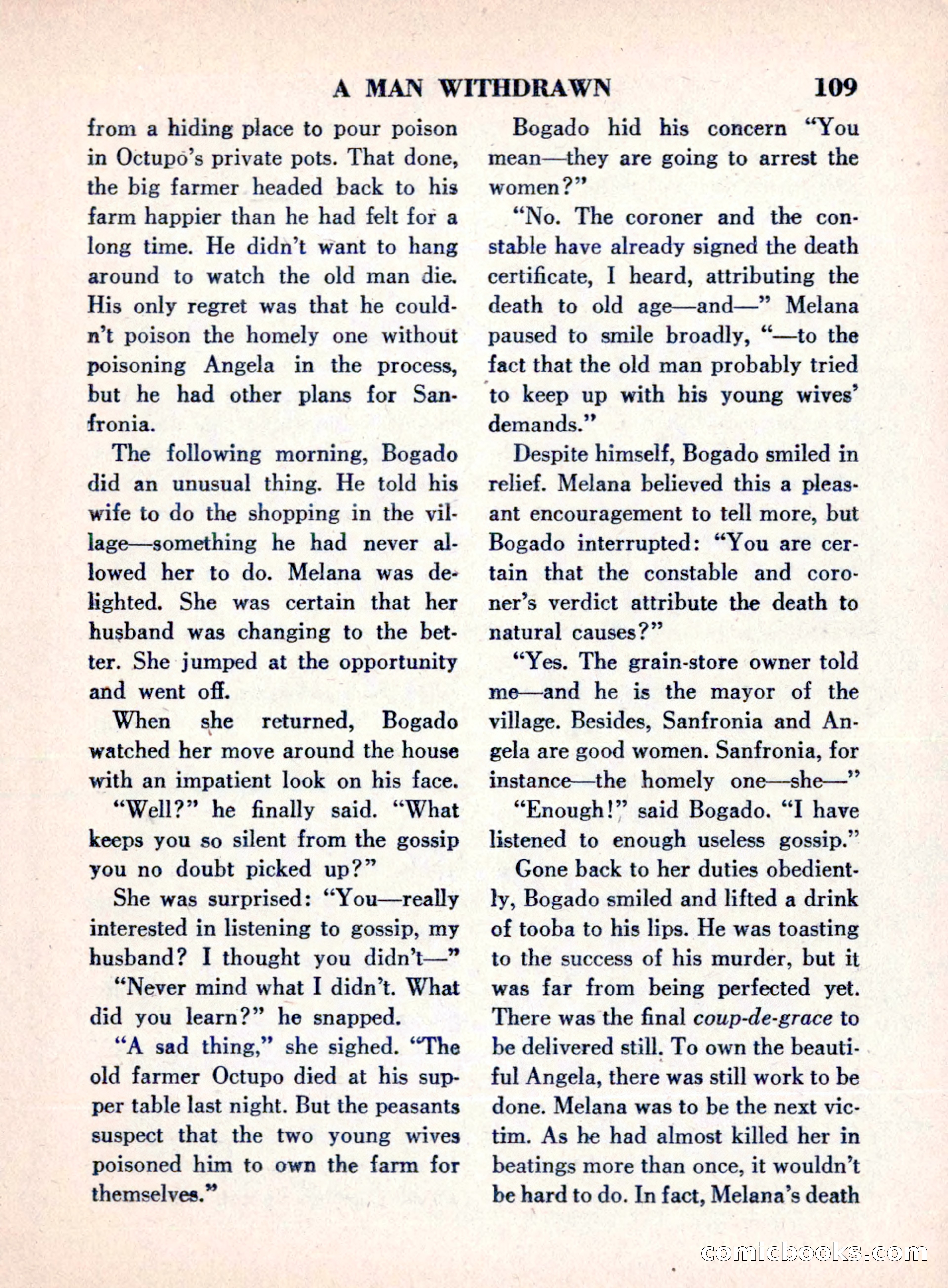 The Saint Mystery Magazine, August 1960 — page 111 of 132