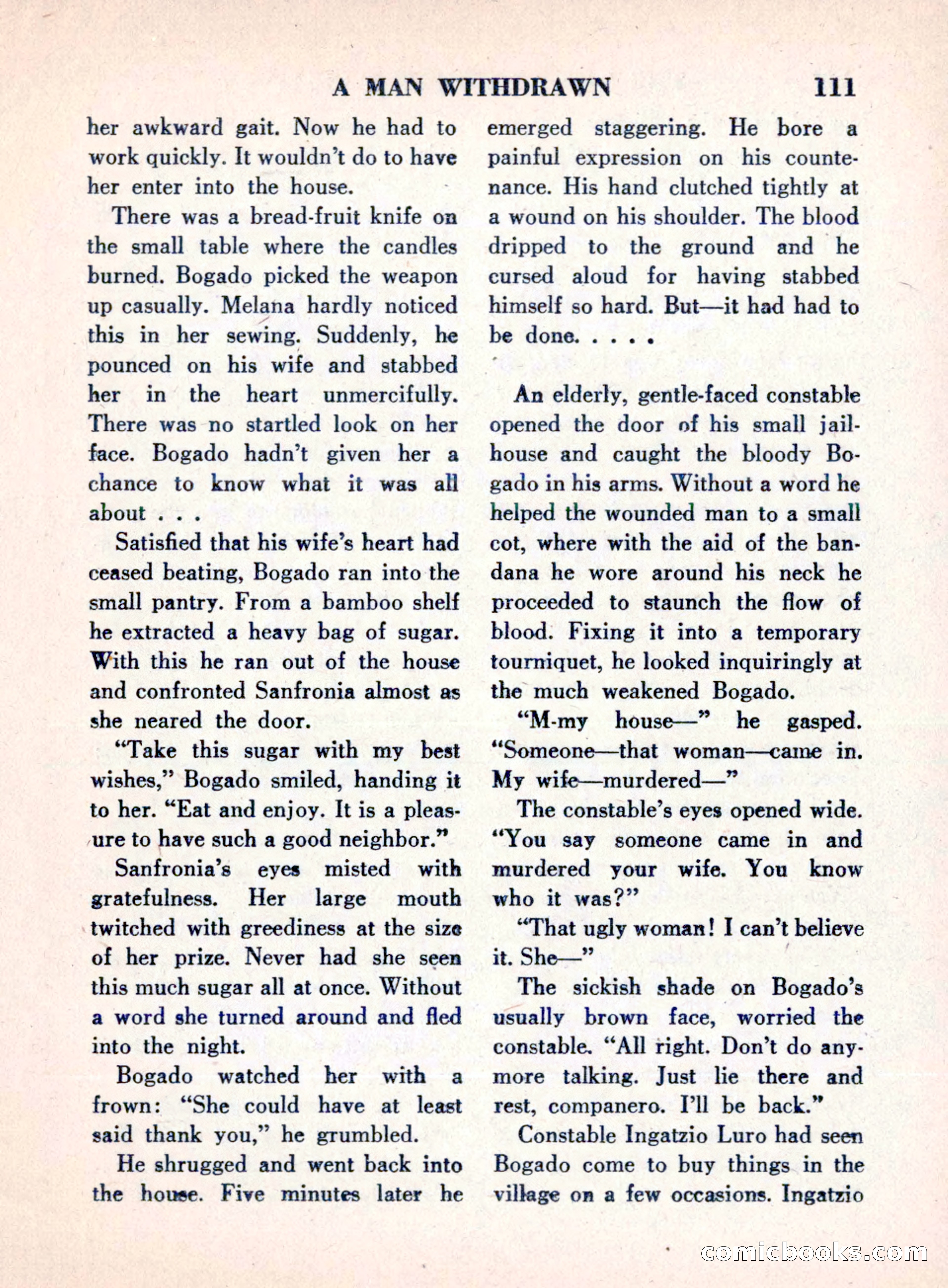 The Saint Mystery Magazine, August 1960 — page 113 of 132