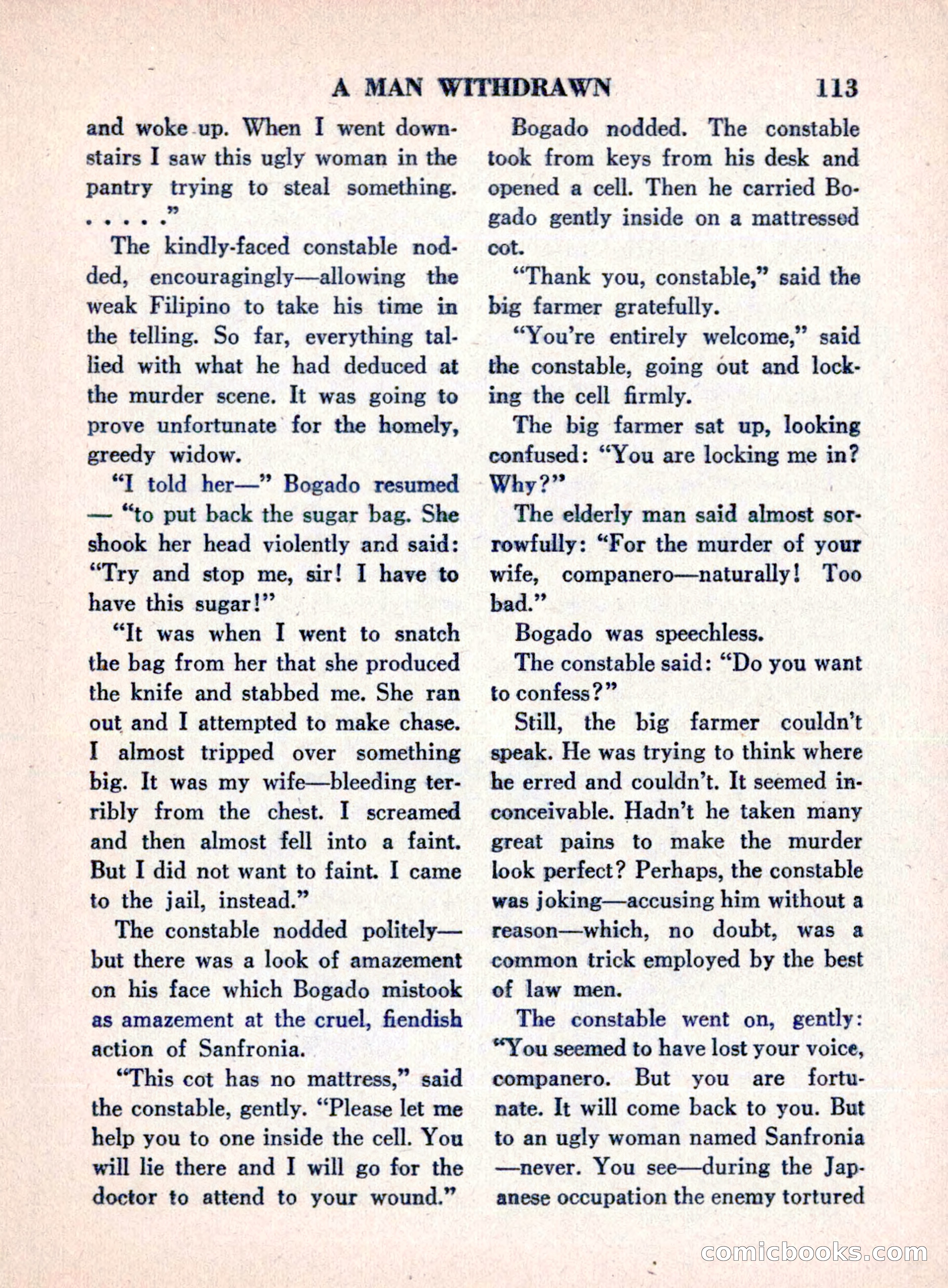 The Saint Mystery Magazine, August 1960 — page 115 of 132