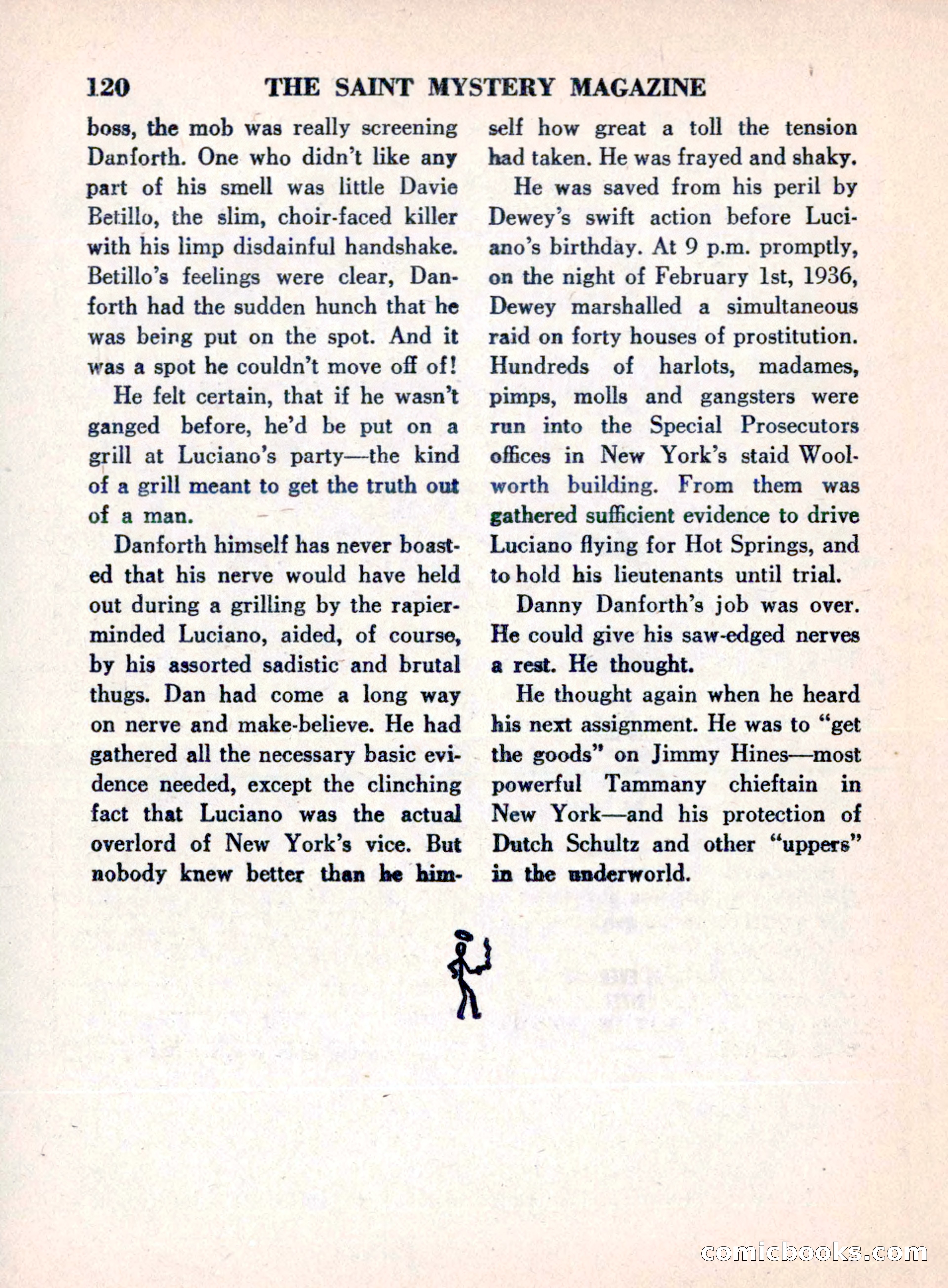 The Saint Mystery Magazine, August 1960 — page 122 of 132