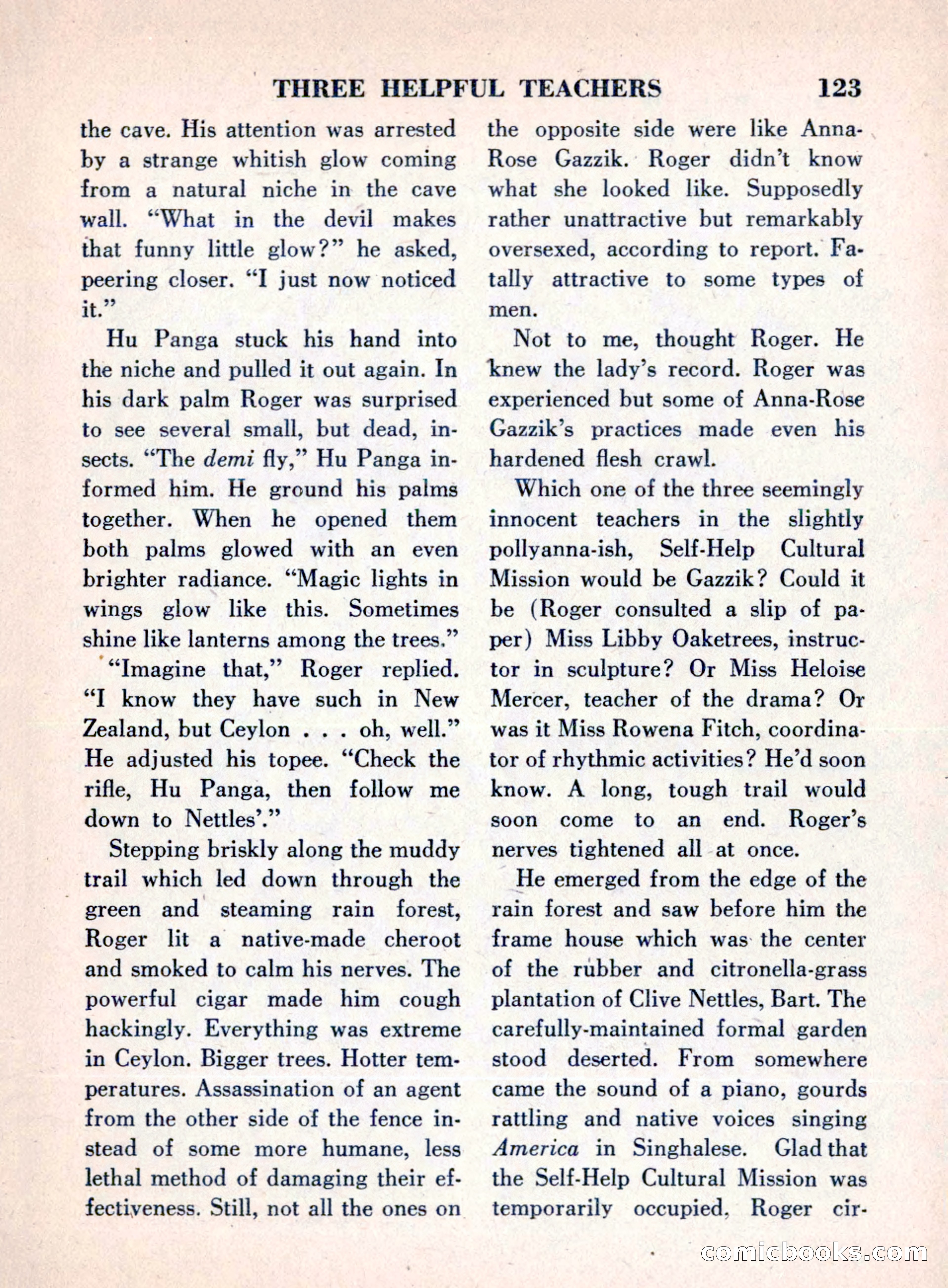 The Saint Mystery Magazine, August 1960 — page 125 of 132