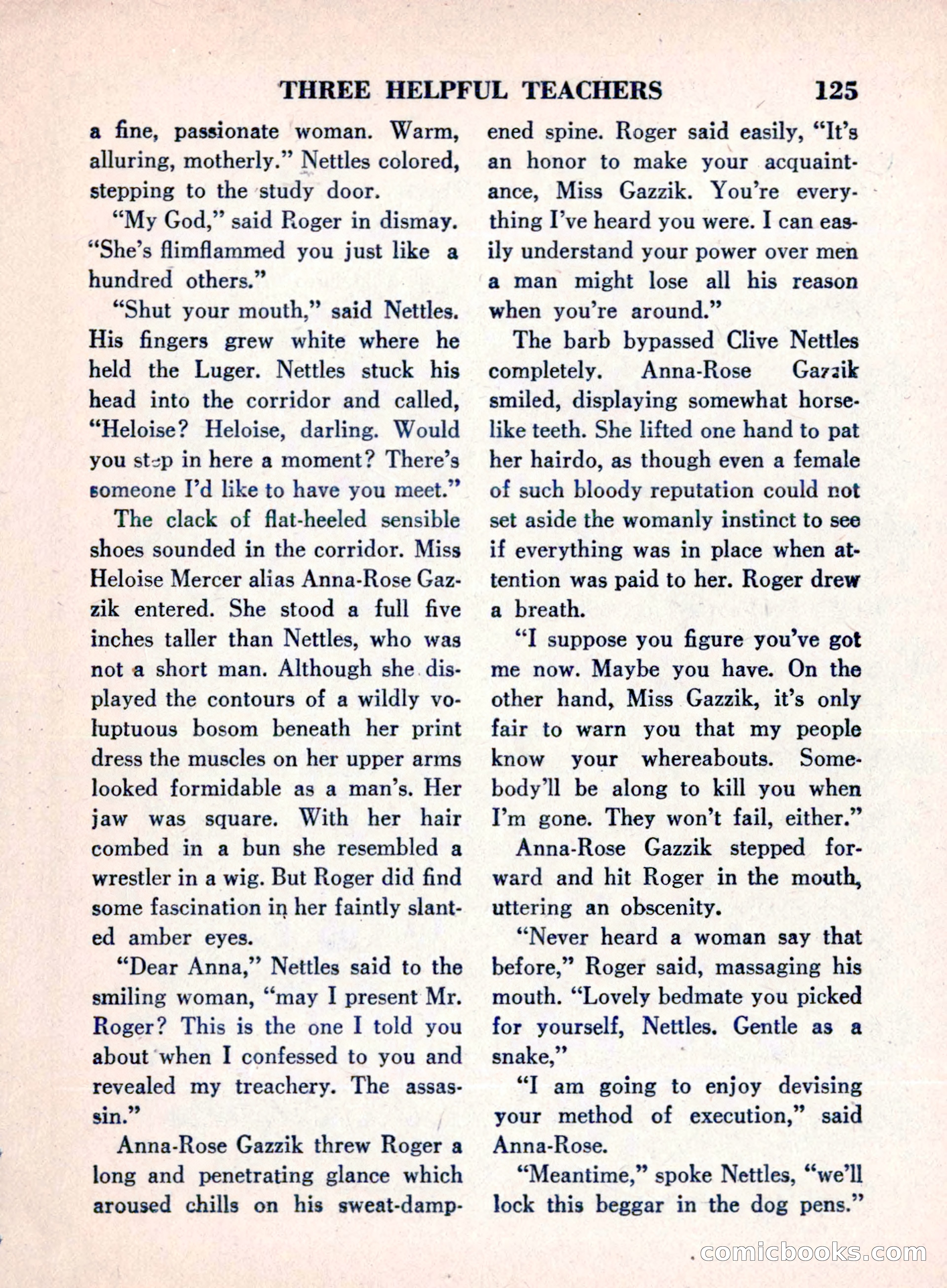 The Saint Mystery Magazine, August 1960 — page 127 of 132