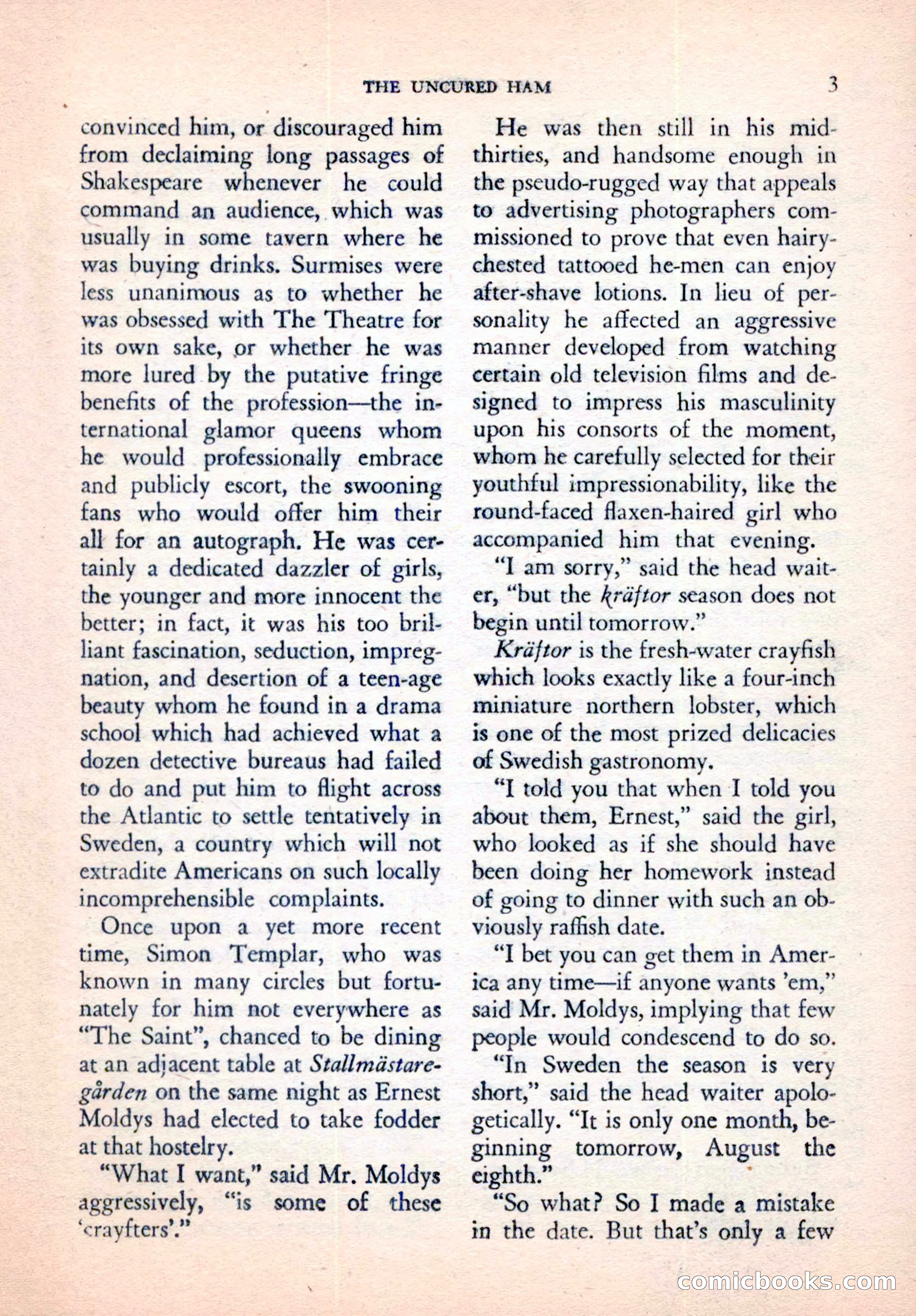 The Saint Mystery Magazine, September 1961 — page 5 of 132