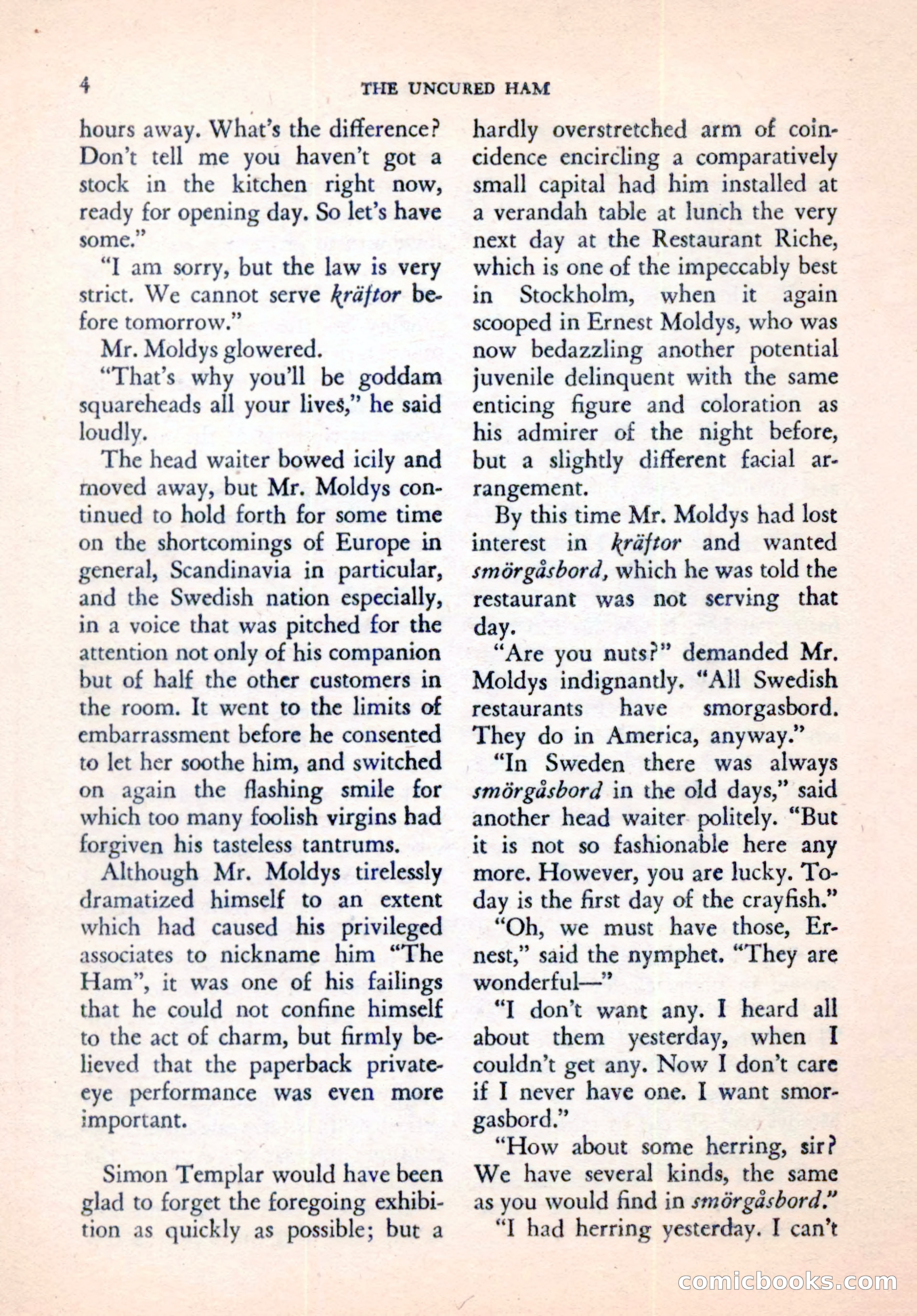 The Saint Mystery Magazine, September 1961 — page 6 of 132