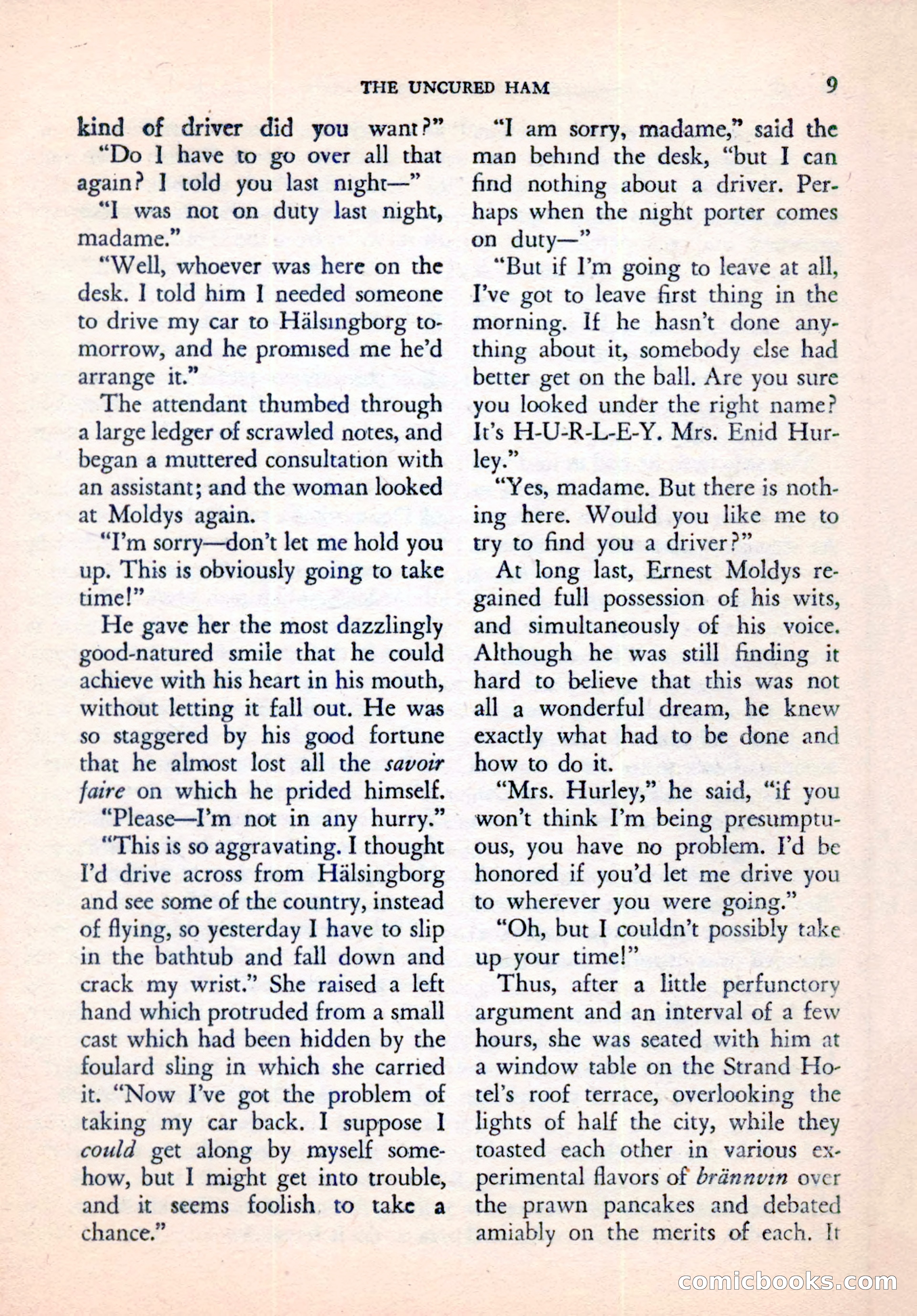 The Saint Mystery Magazine, September 1961 — page 11 of 132