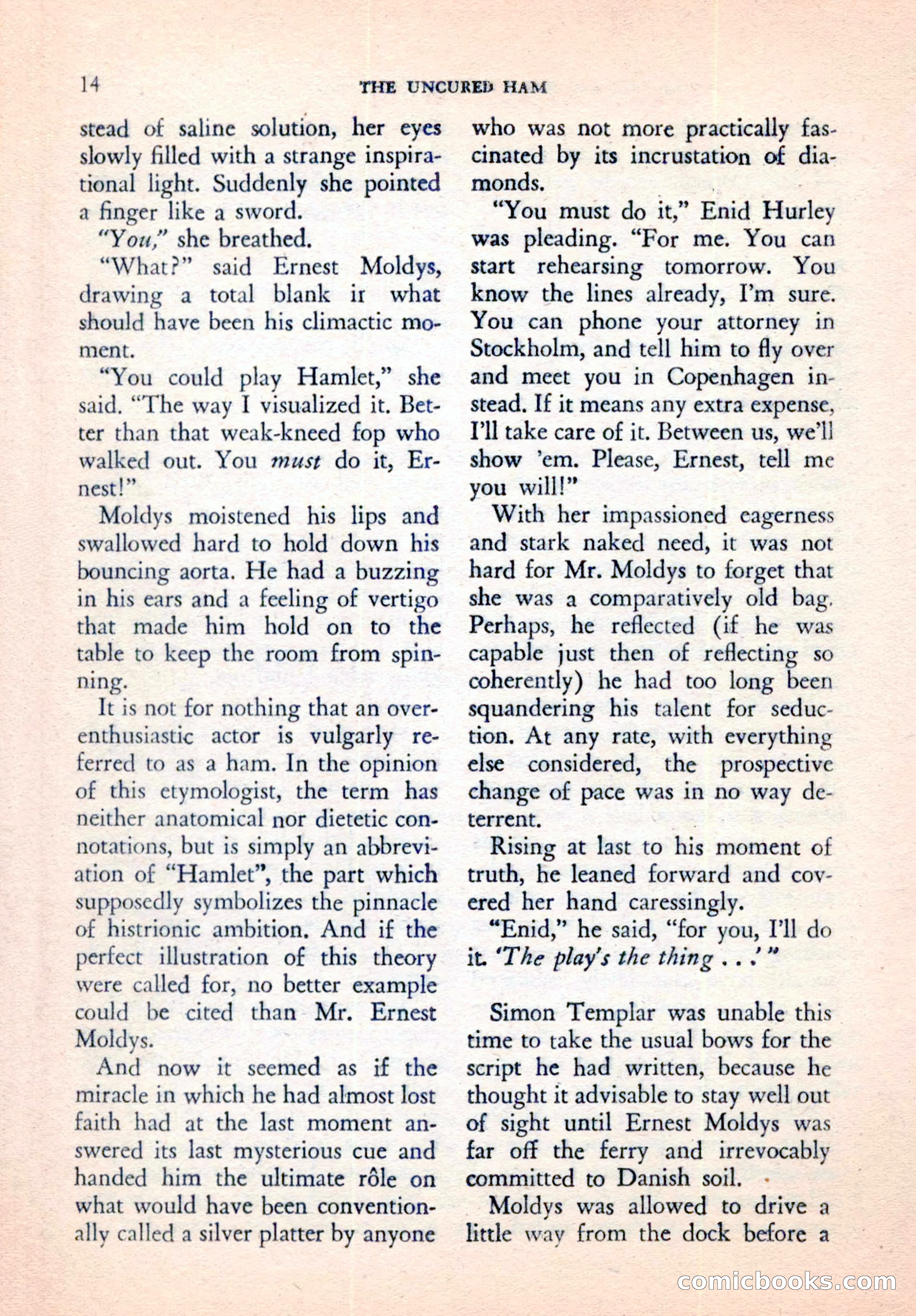 The Saint Mystery Magazine, September 1961 — page 16 of 132