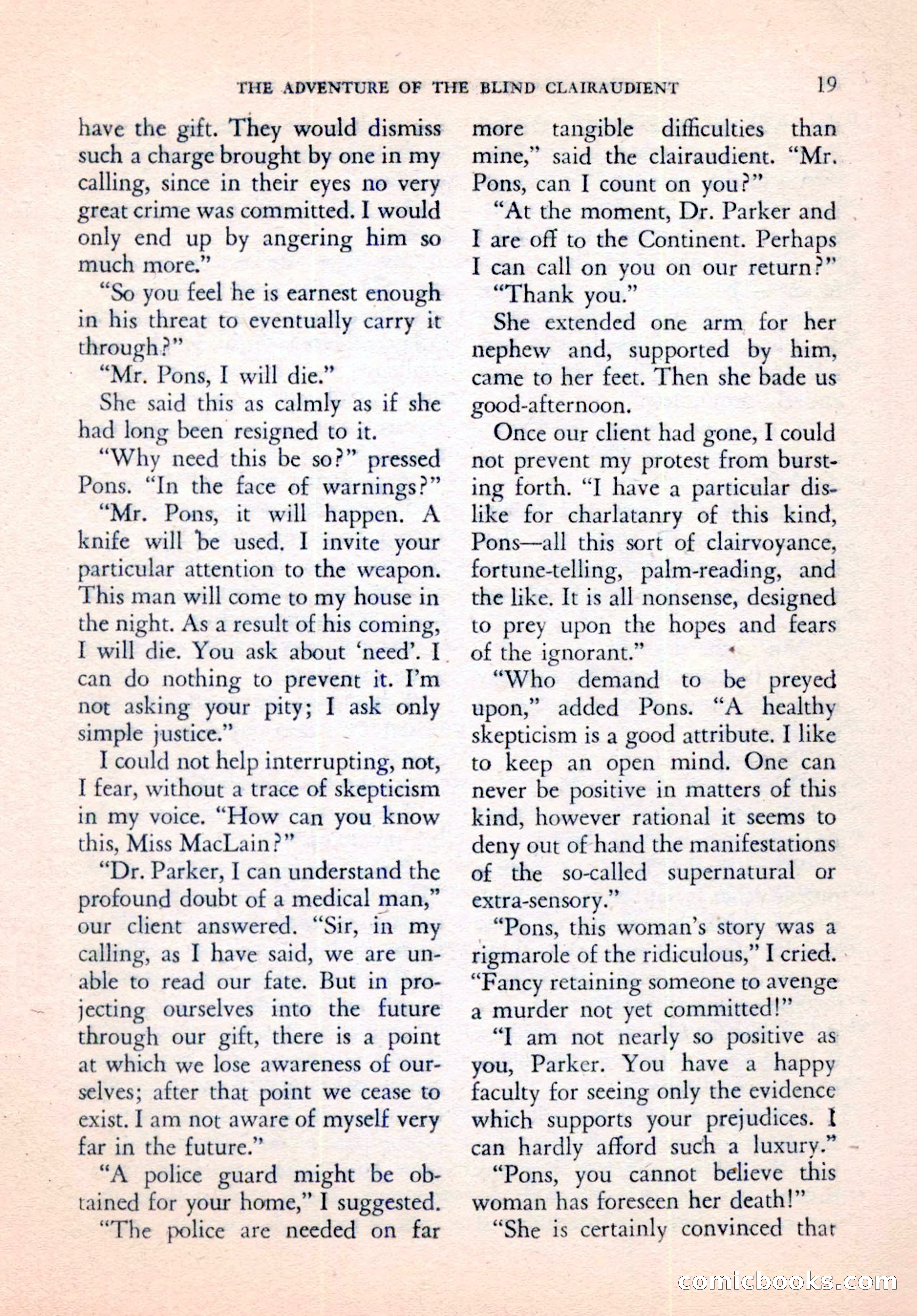 The Saint Mystery Magazine, September 1961 — page 21 of 132