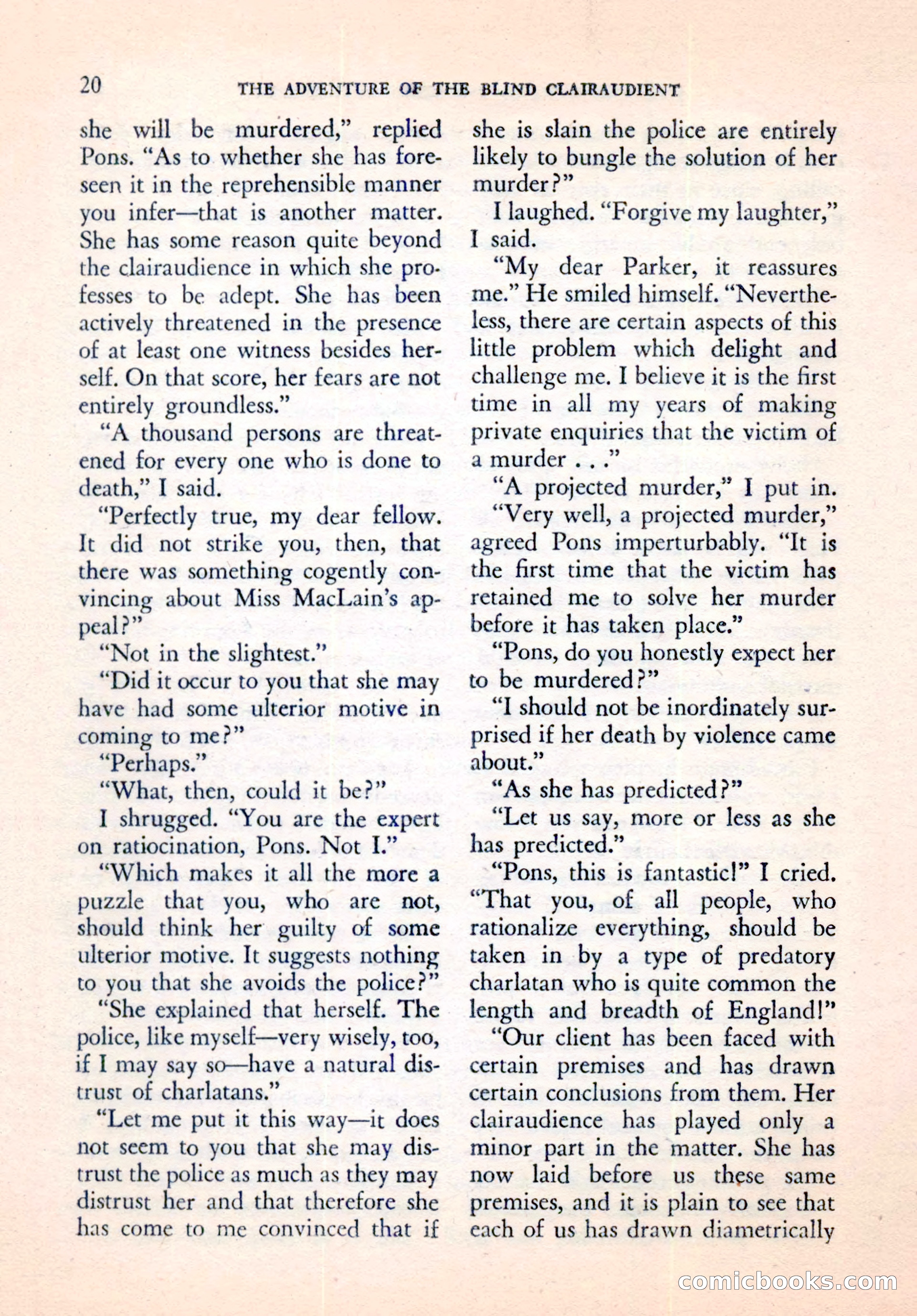 The Saint Mystery Magazine, September 1961 — page 22 of 132