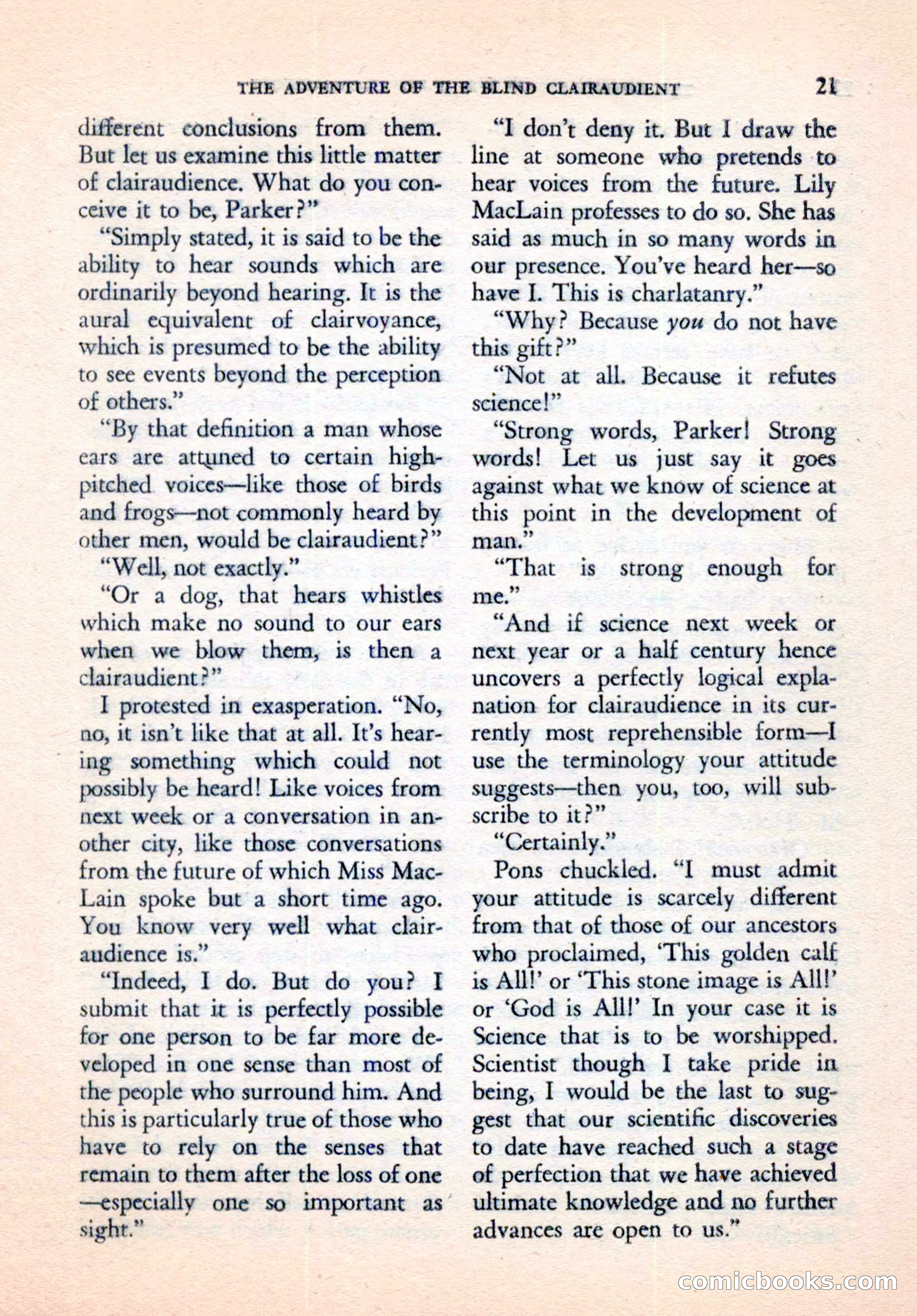The Saint Mystery Magazine, September 1961 — page 23 of 132