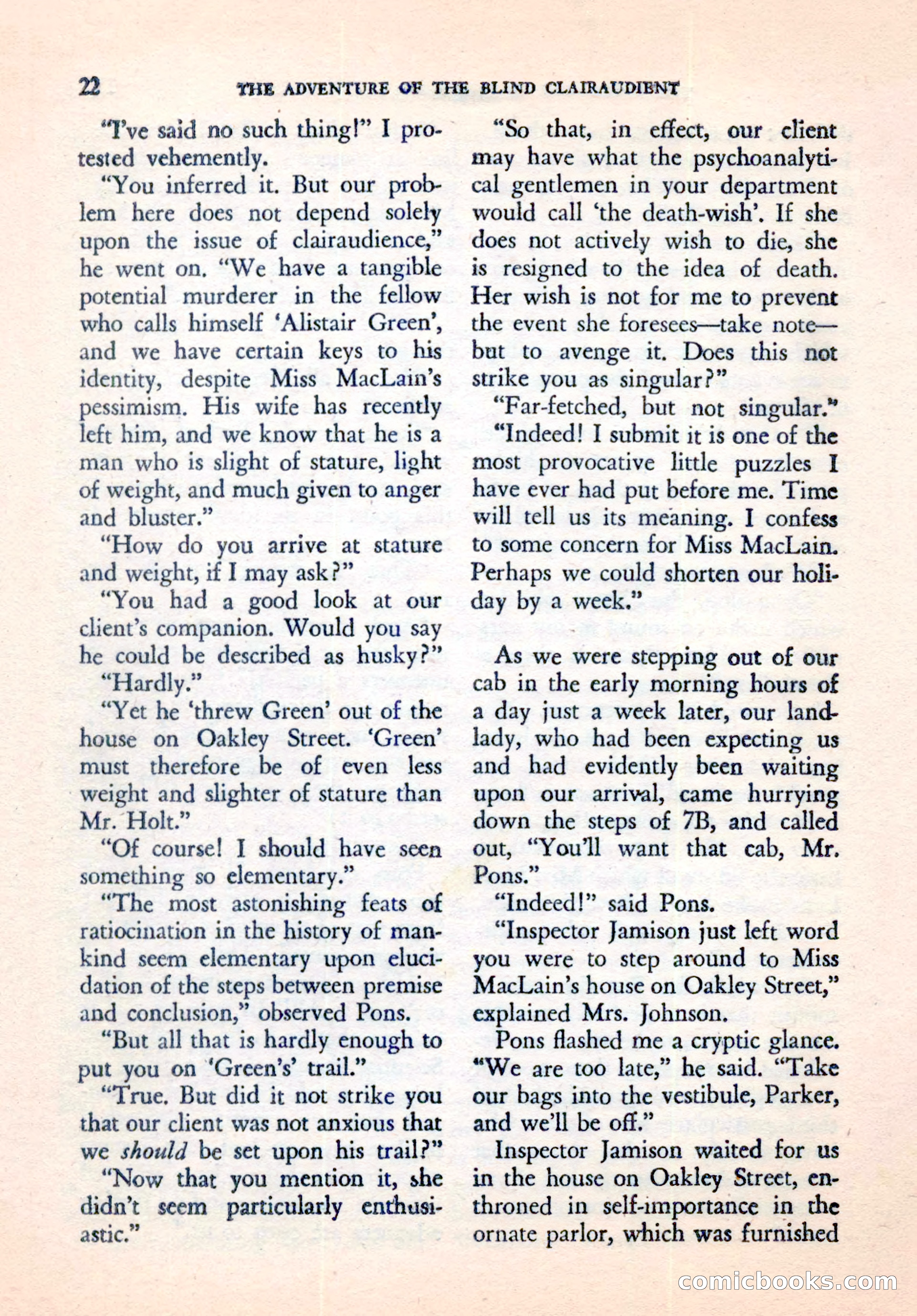 The Saint Mystery Magazine, September 1961 — page 24 of 132