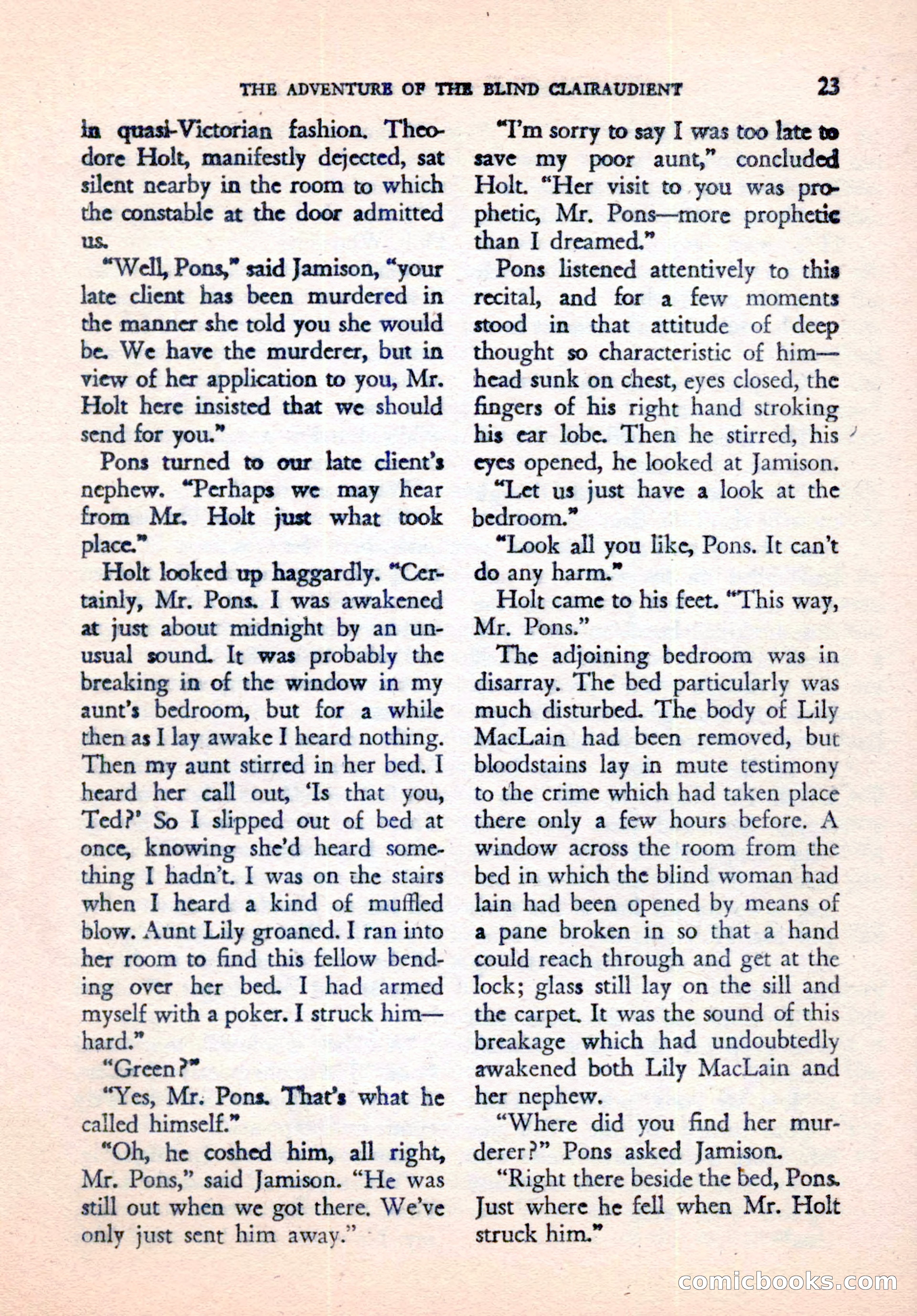 The Saint Mystery Magazine, September 1961 — page 25 of 132