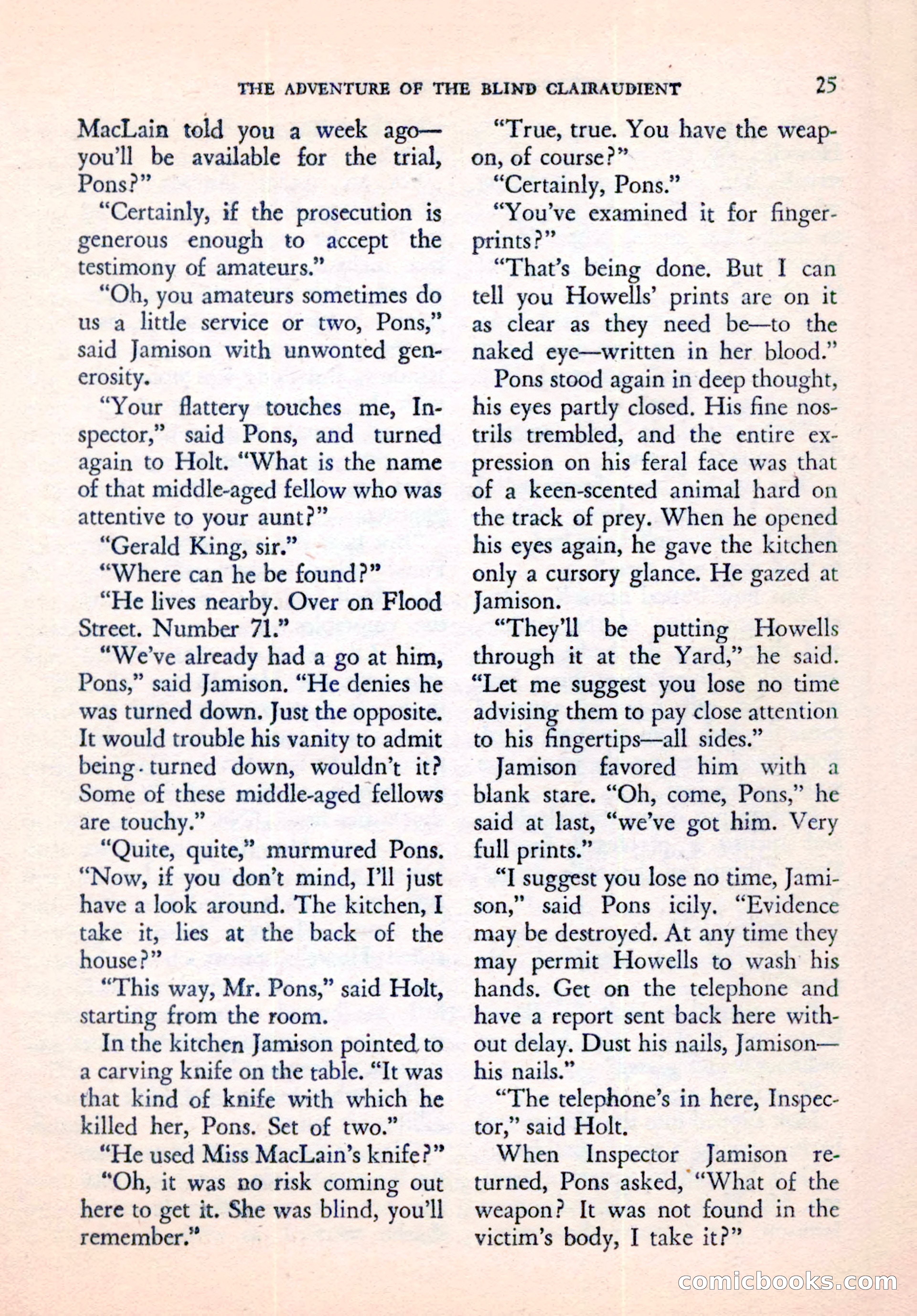 The Saint Mystery Magazine, September 1961 — page 27 of 132