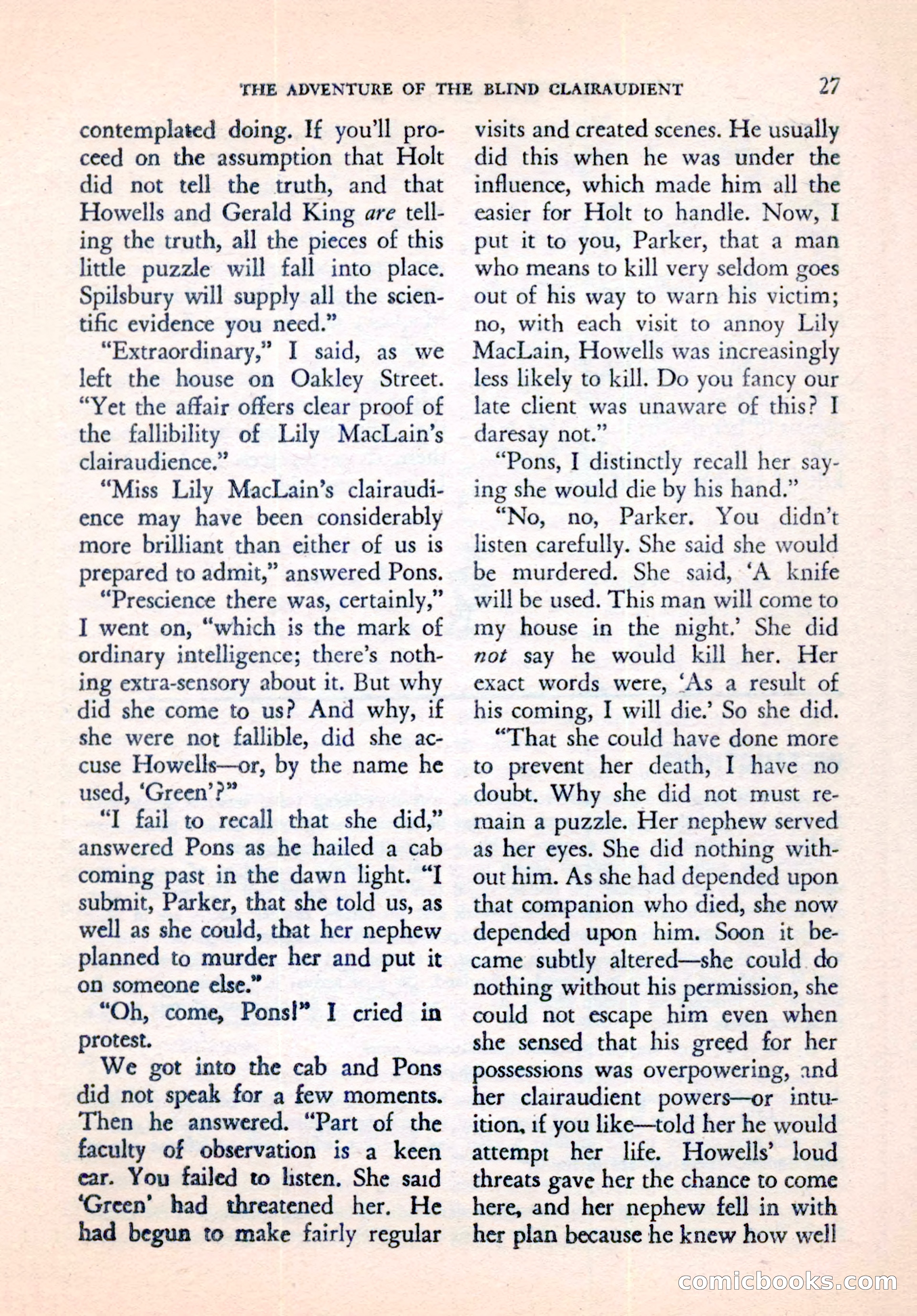 The Saint Mystery Magazine, September 1961 — page 29 of 132
